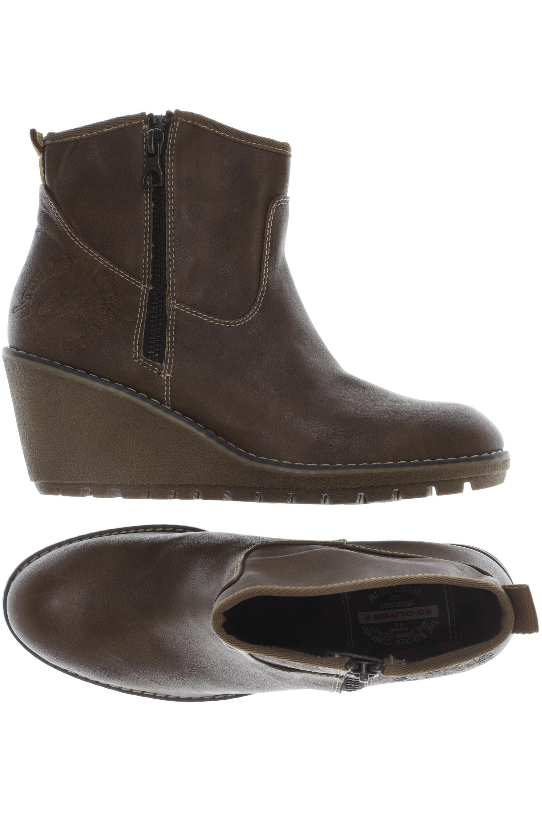 

s.Oliver Damen Stiefelette, braun, Gr. 39