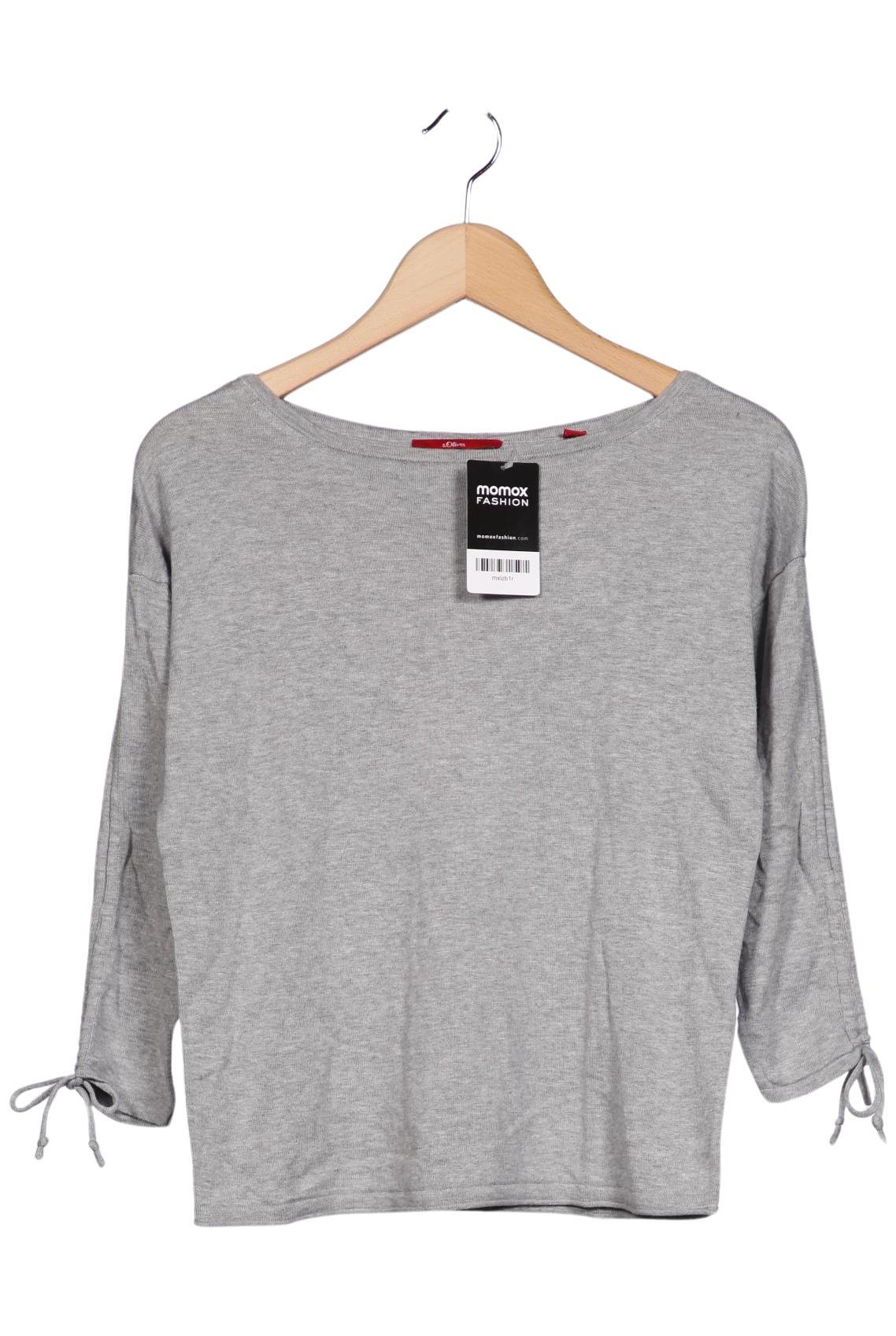 

s.Oliver Damen Pullover, grau, Gr. 34