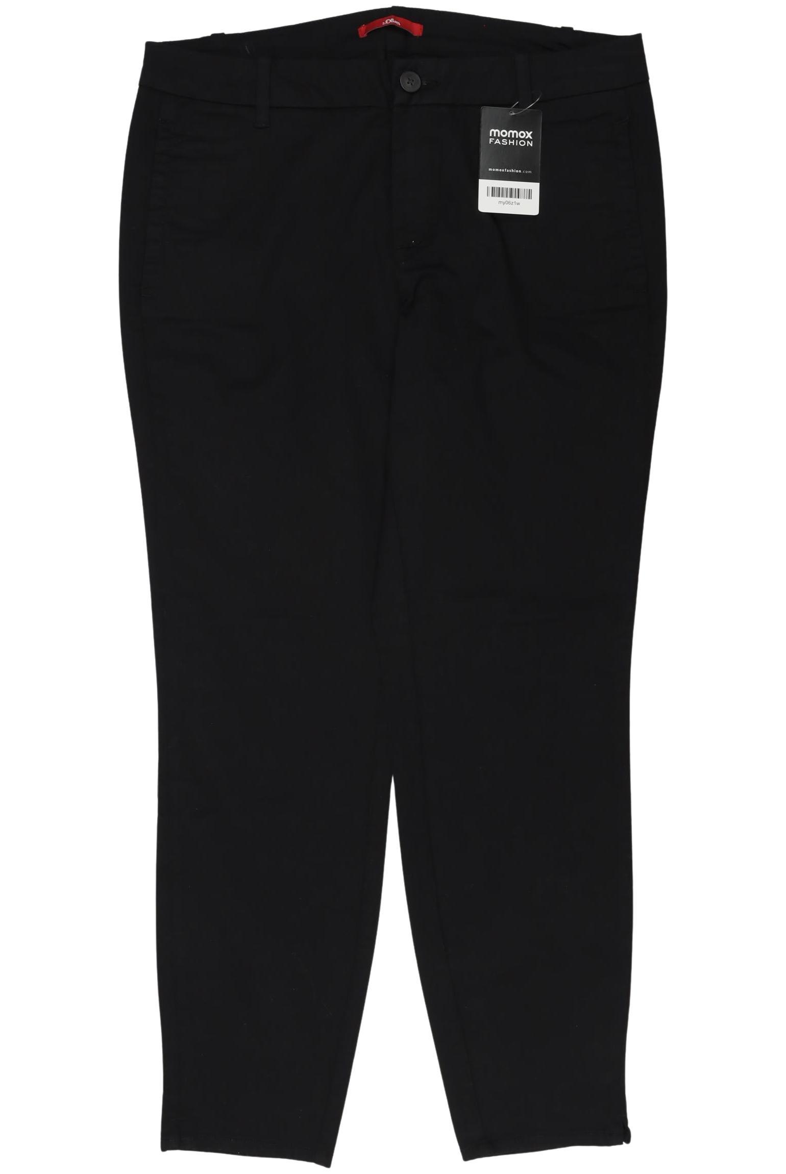 

s.Oliver Damen Stoffhose, schwarz, Gr. 38
