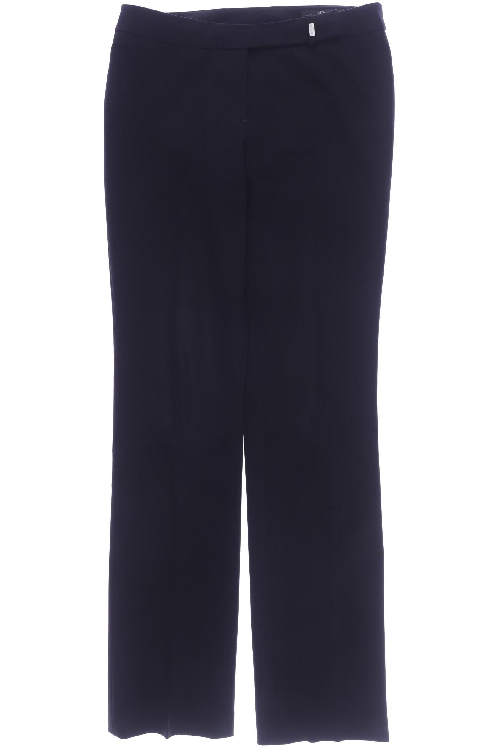 

s.Oliver Damen Stoffhose, schwarz, Gr. 36
