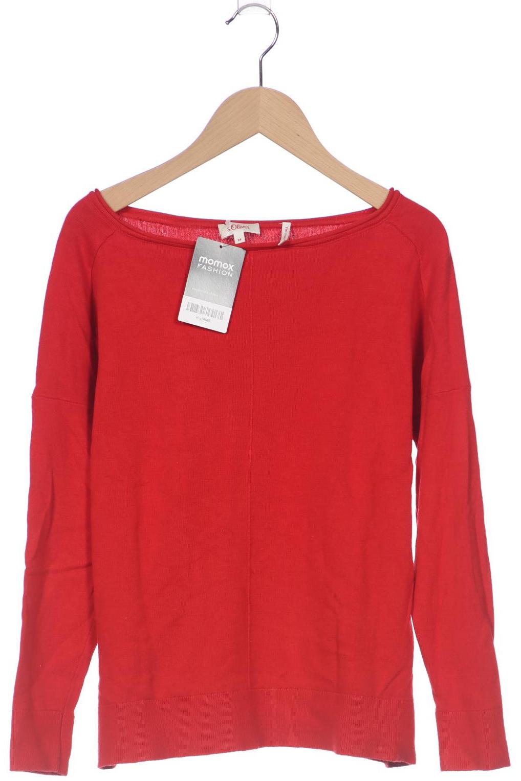 

s.Oliver Damen Pullover, rot, Gr. 34