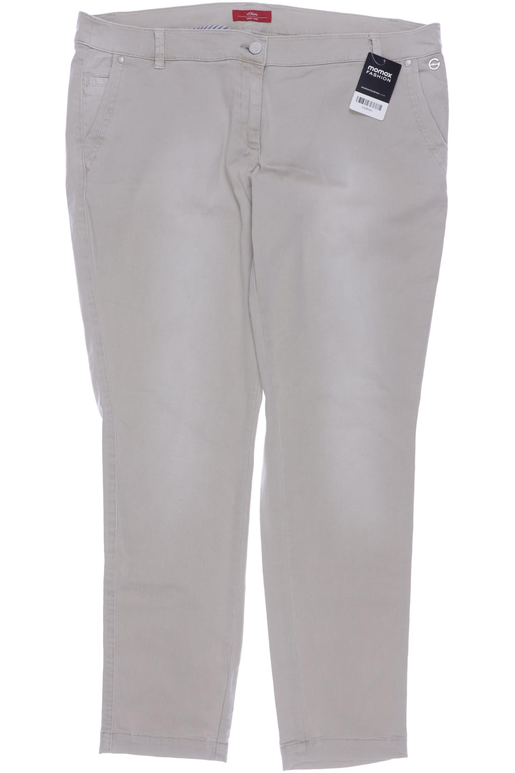 

s.Oliver Damen Stoffhose, beige, Gr. 54