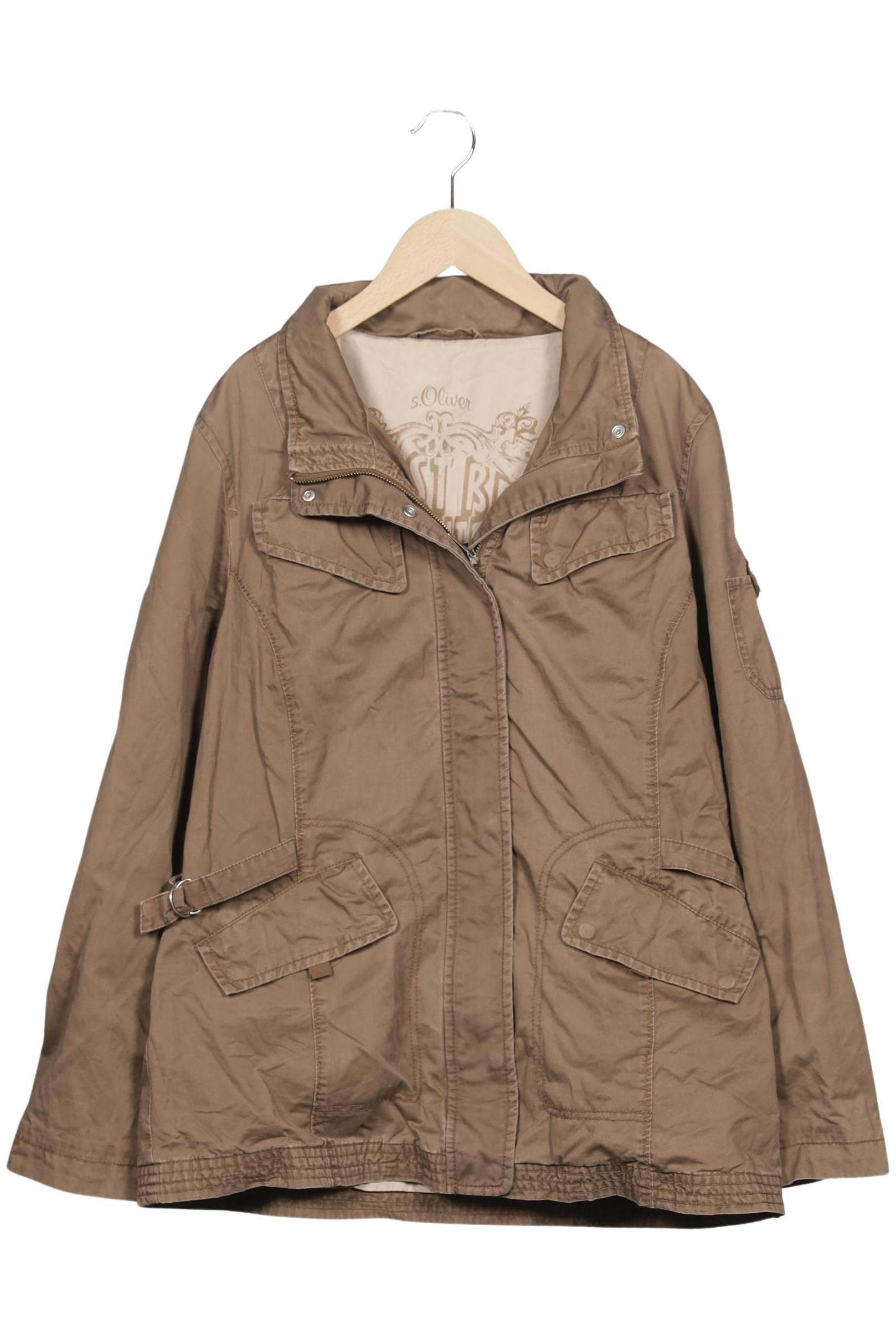 

s.Oliver Damen Jacke, beige, Gr. 46