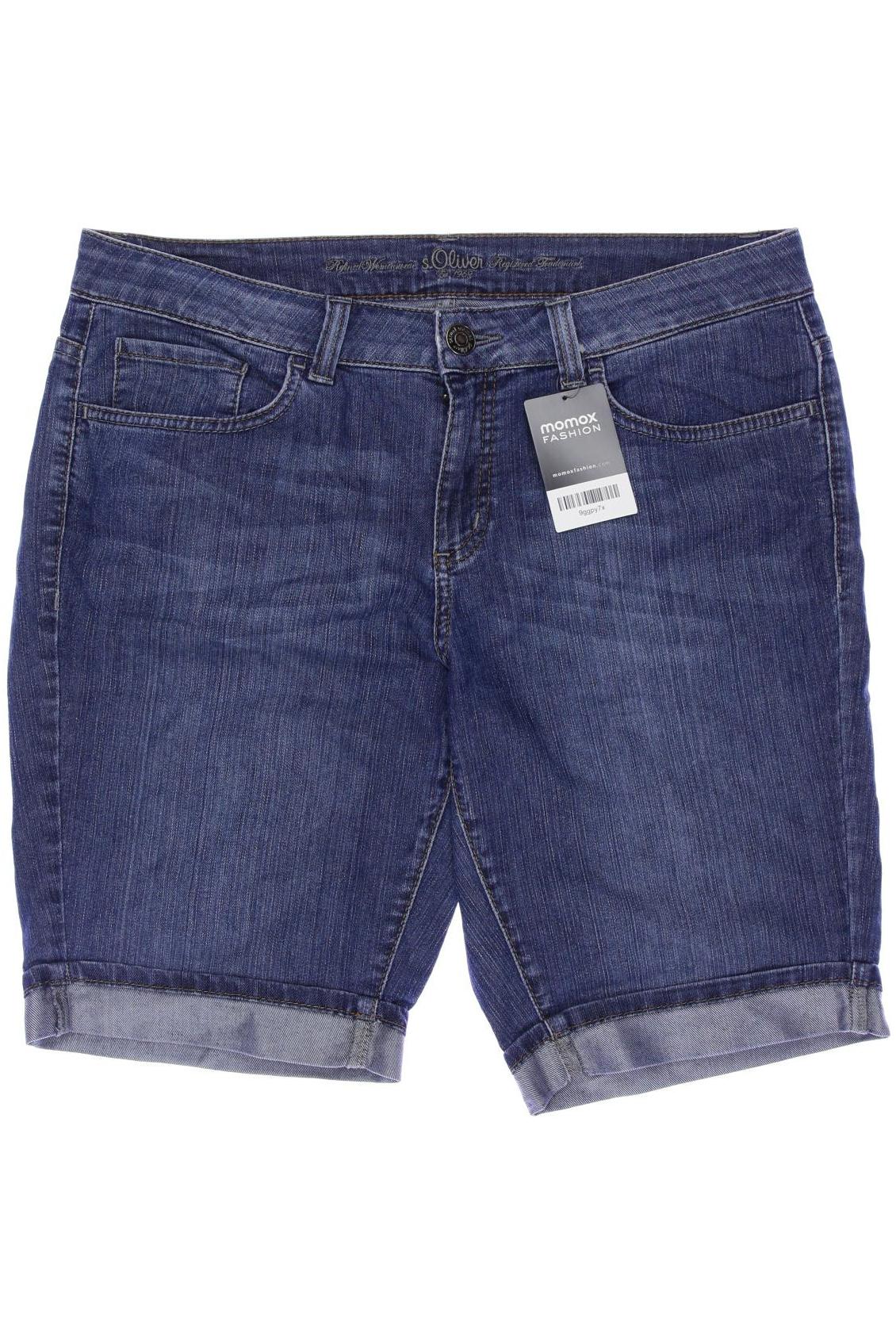 

s.Oliver Damen Shorts, marineblau
