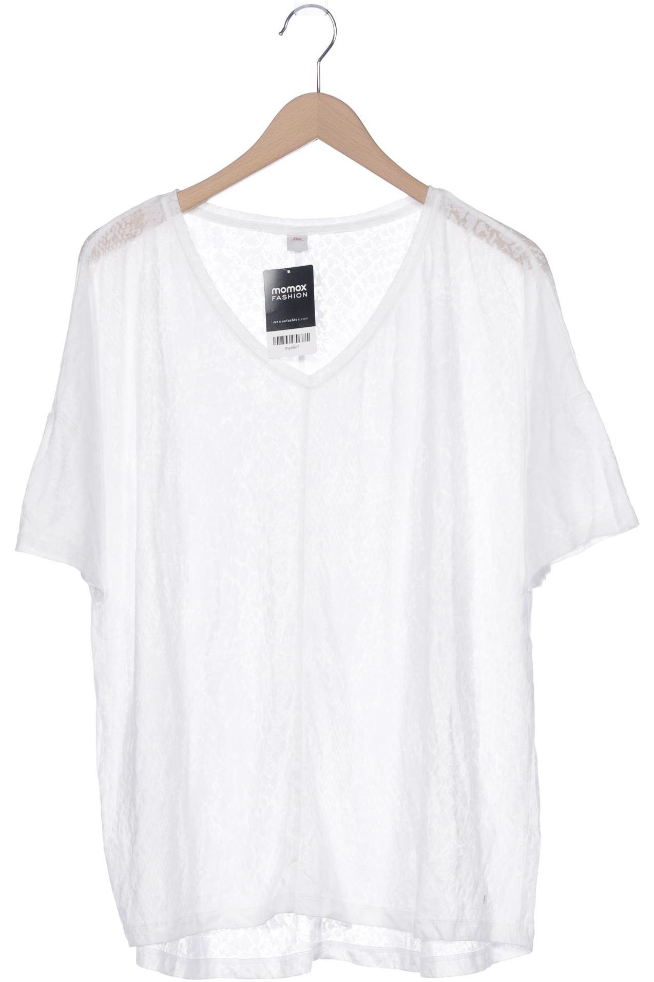 

s.Oliver Damen T-Shirt, weiß, Gr. 44