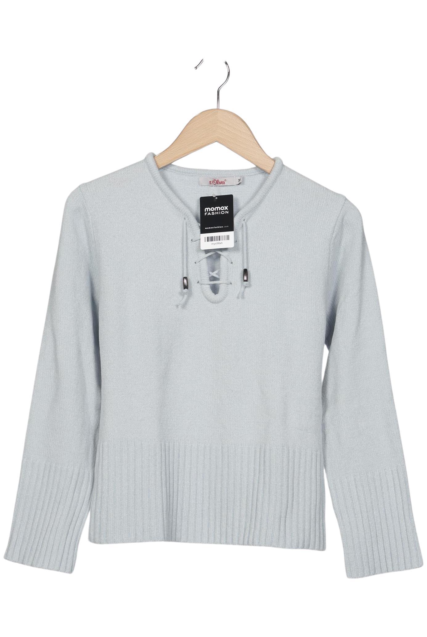 

s.Oliver Damen Pullover, hellblau, Gr. 38