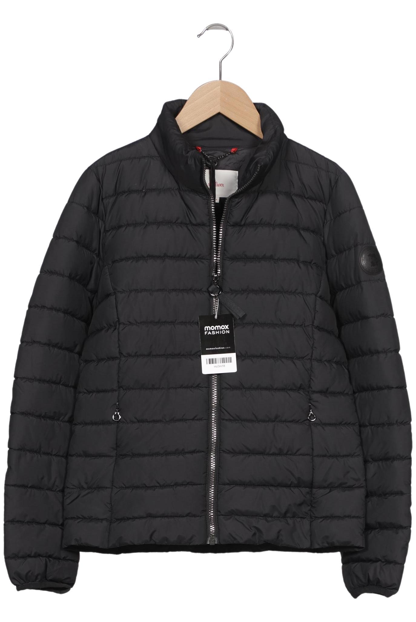 

s.Oliver Damen Jacke, schwarz, Gr. 34