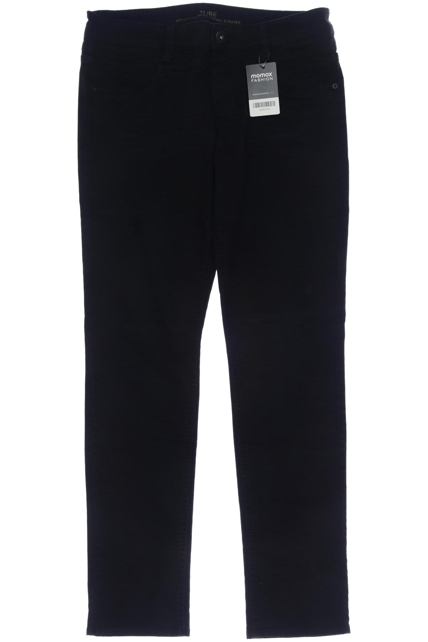 

s.Oliver Damen Jeans, schwarz, Gr. 40