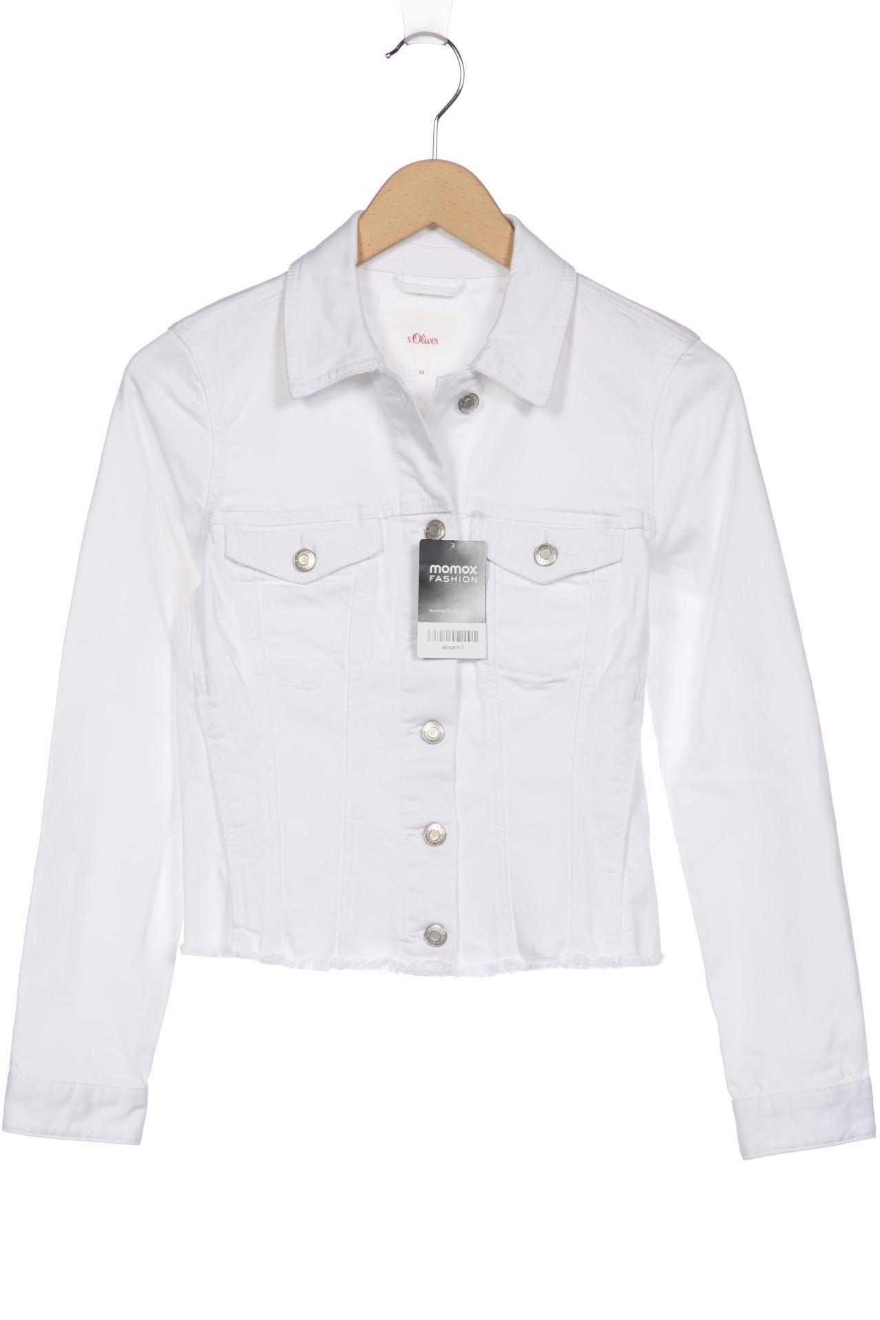 

s.Oliver Damen Jacke, weiß