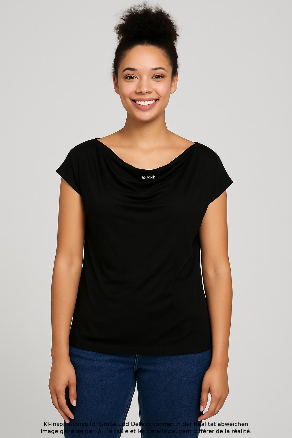 

s.Oliver Damen T-Shirt, schwarz, Gr. 38