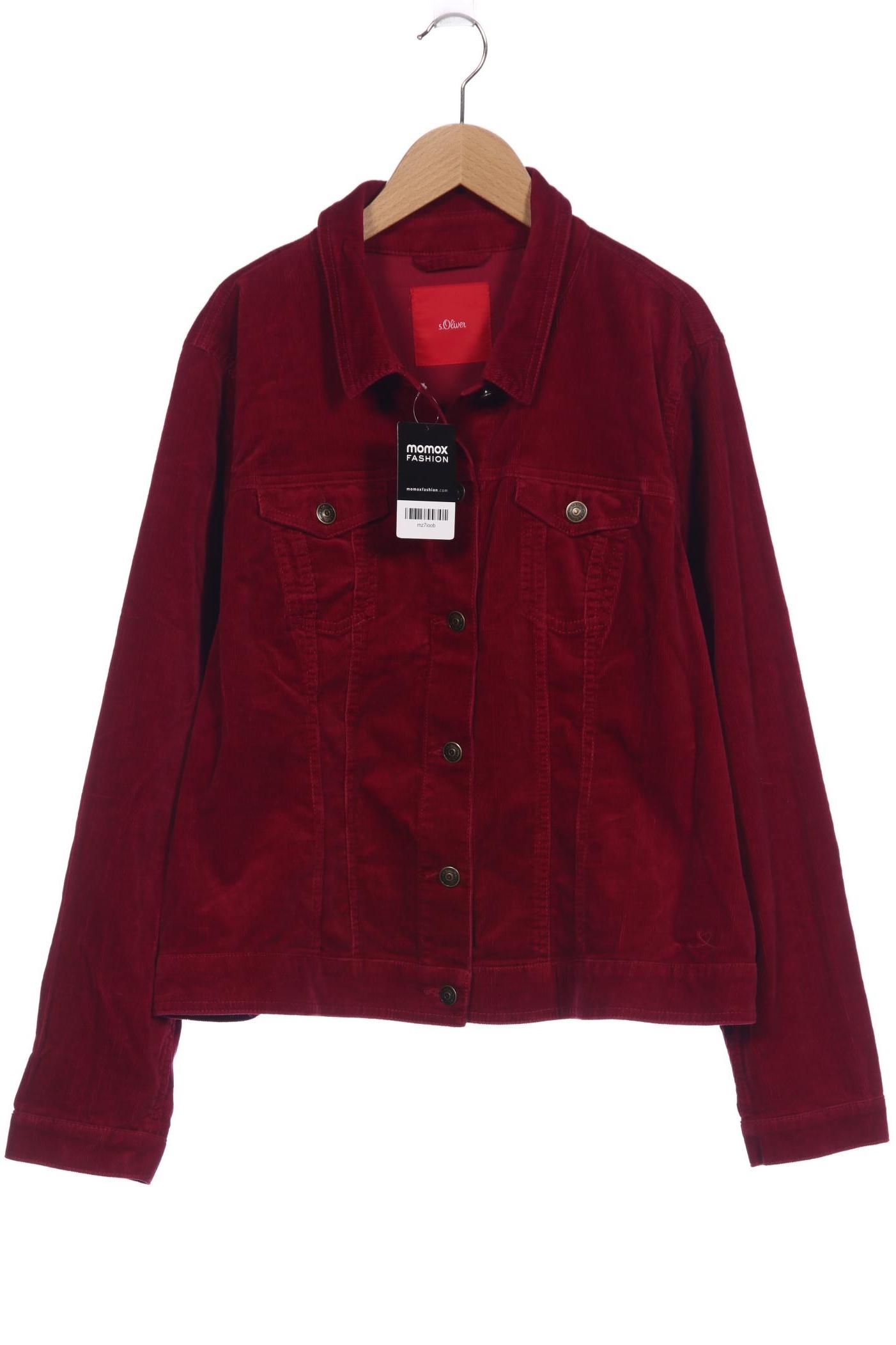 

s.Oliver Damen Jacke, bordeaux, Gr. 44