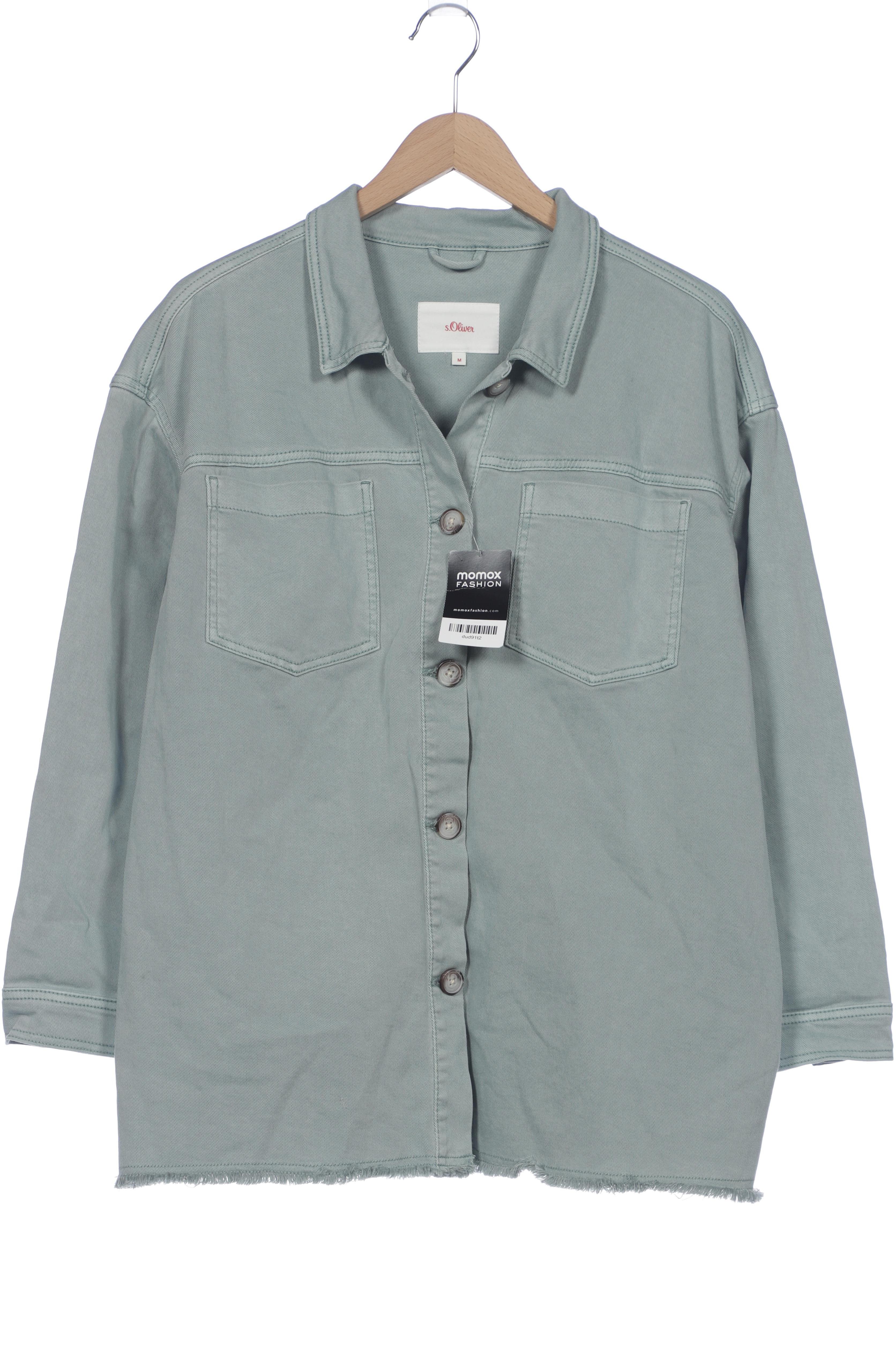 

s.Oliver Damen Jacke, türkis, Gr. 38