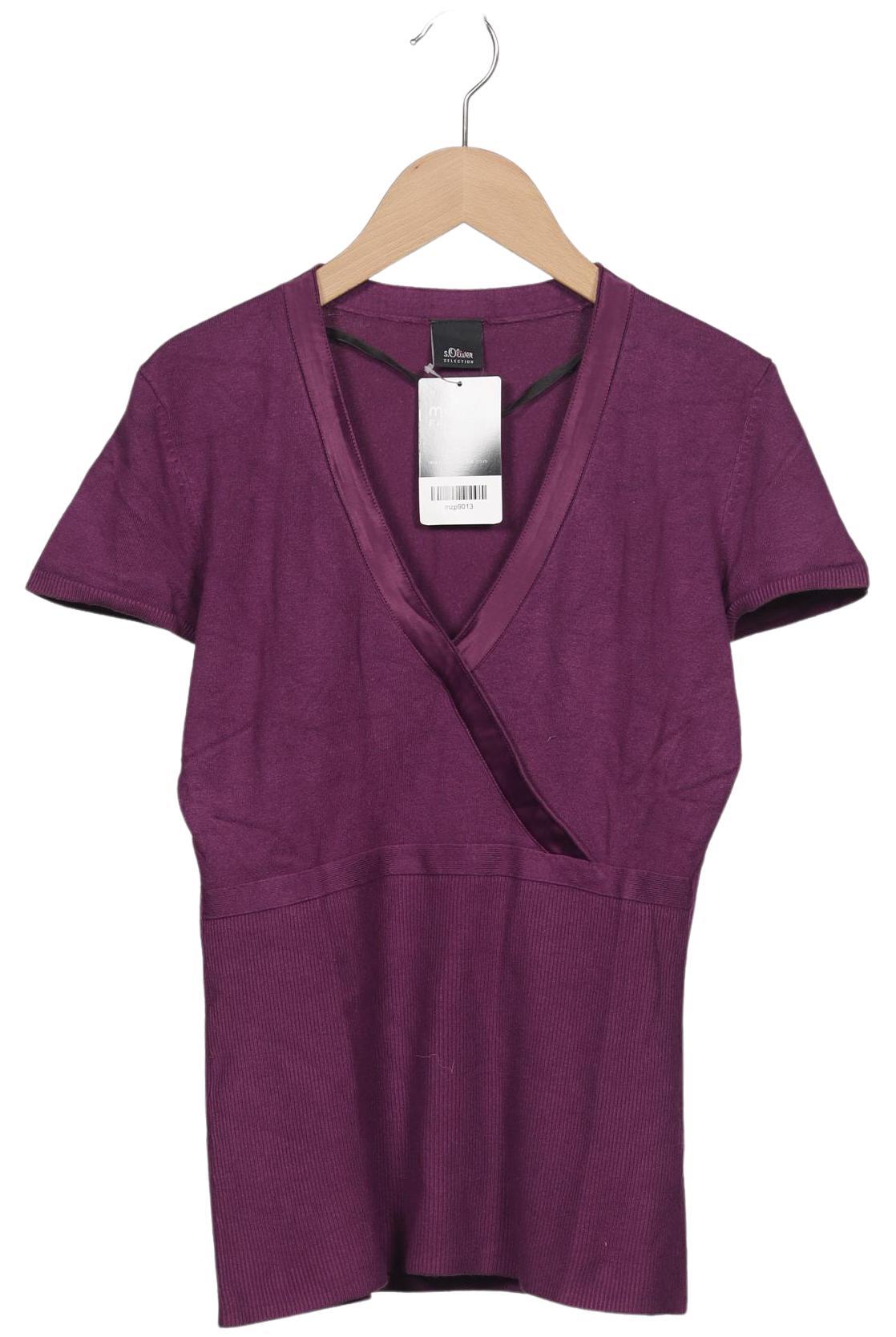 

s.Oliver Damen T-Shirt, flieder, Gr. 36