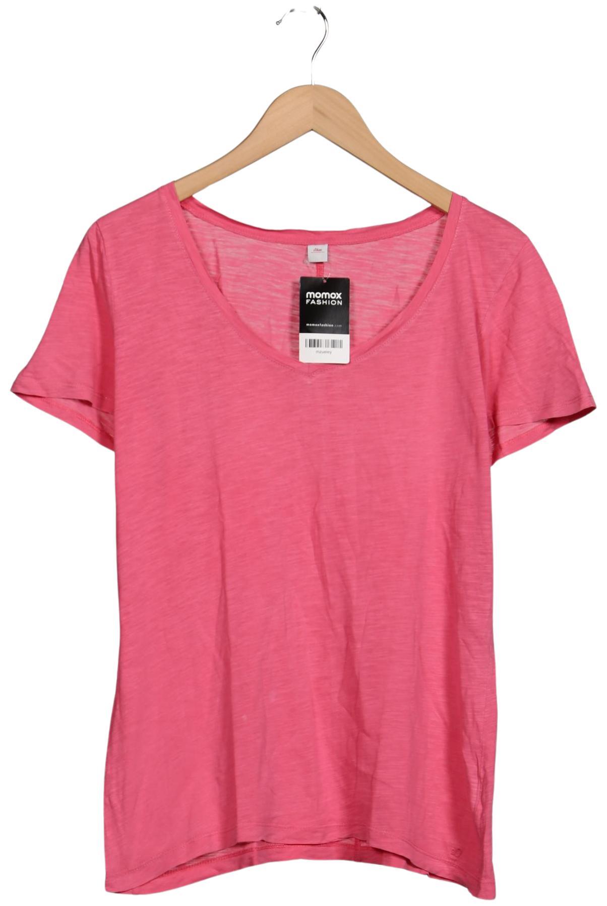 

s.Oliver Damen T-Shirt, pink, Gr. 40