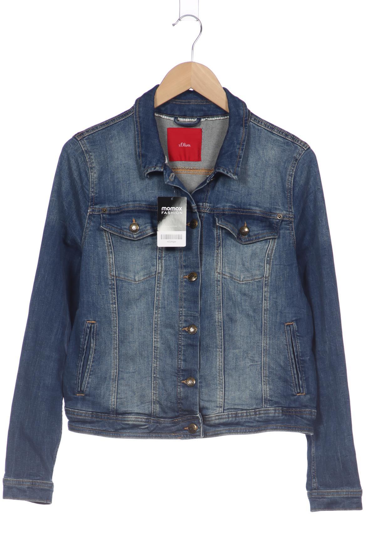 

s.Oliver Damen Jacke, blau, Gr. 42