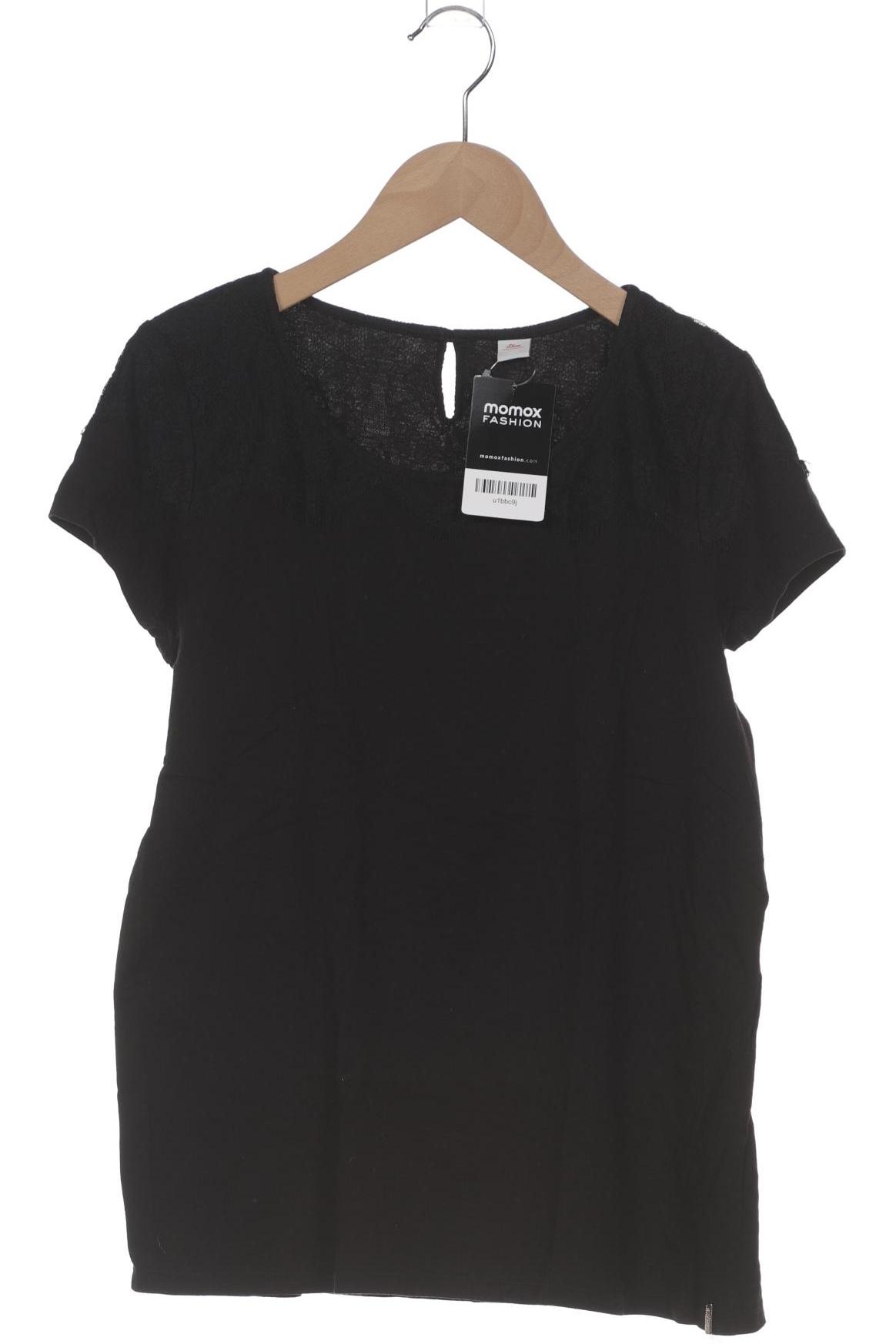 

s.Oliver Damen T-Shirt, schwarz, Gr. 42