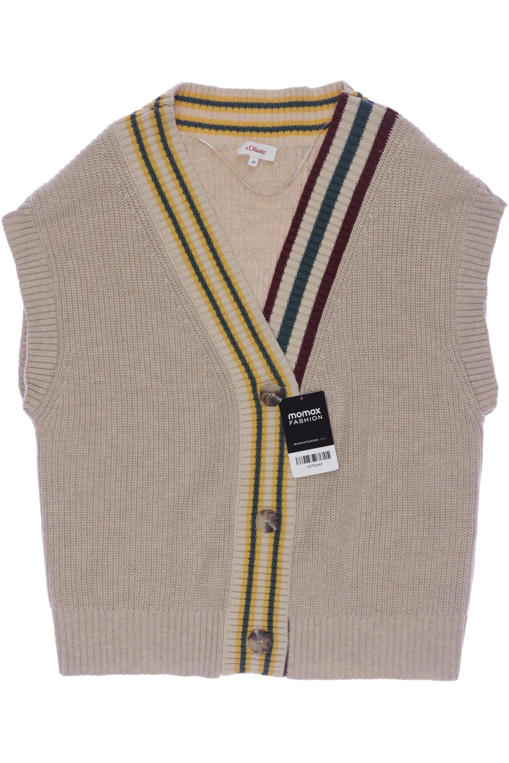 

s.Oliver Damen Weste, beige, Gr. 40