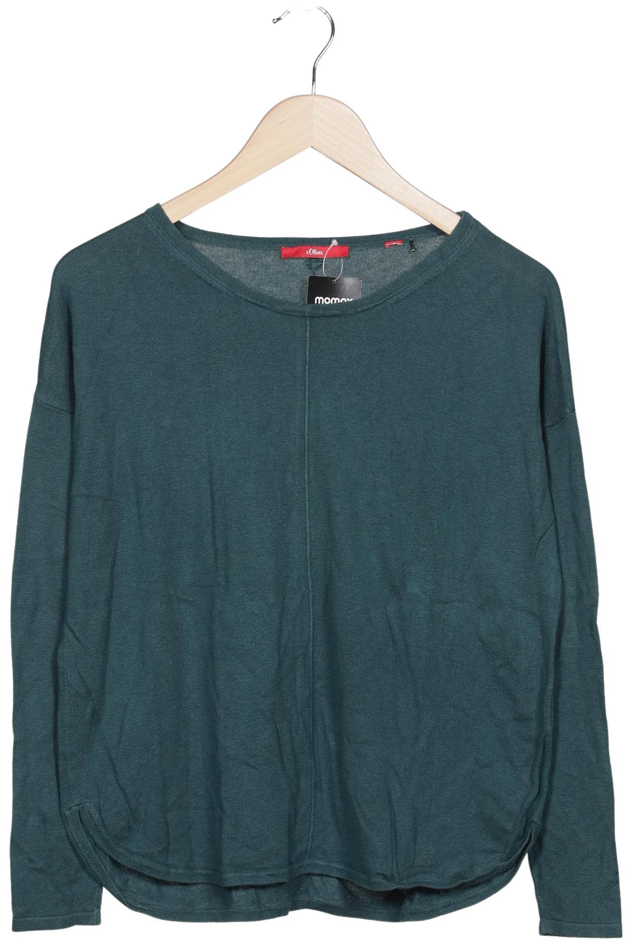 

s.Oliver Damen Pullover, türkis, Gr. 42