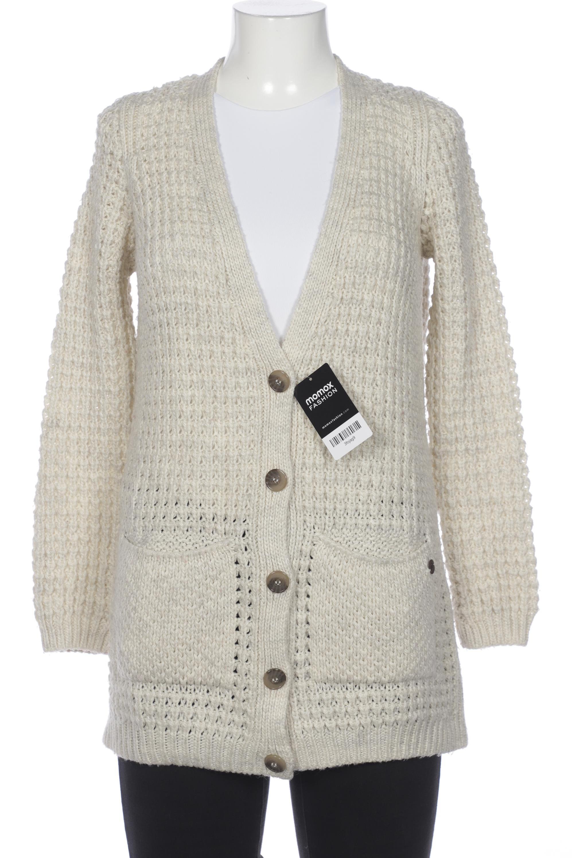 

s.Oliver Damen Strickjacke, cremeweiß