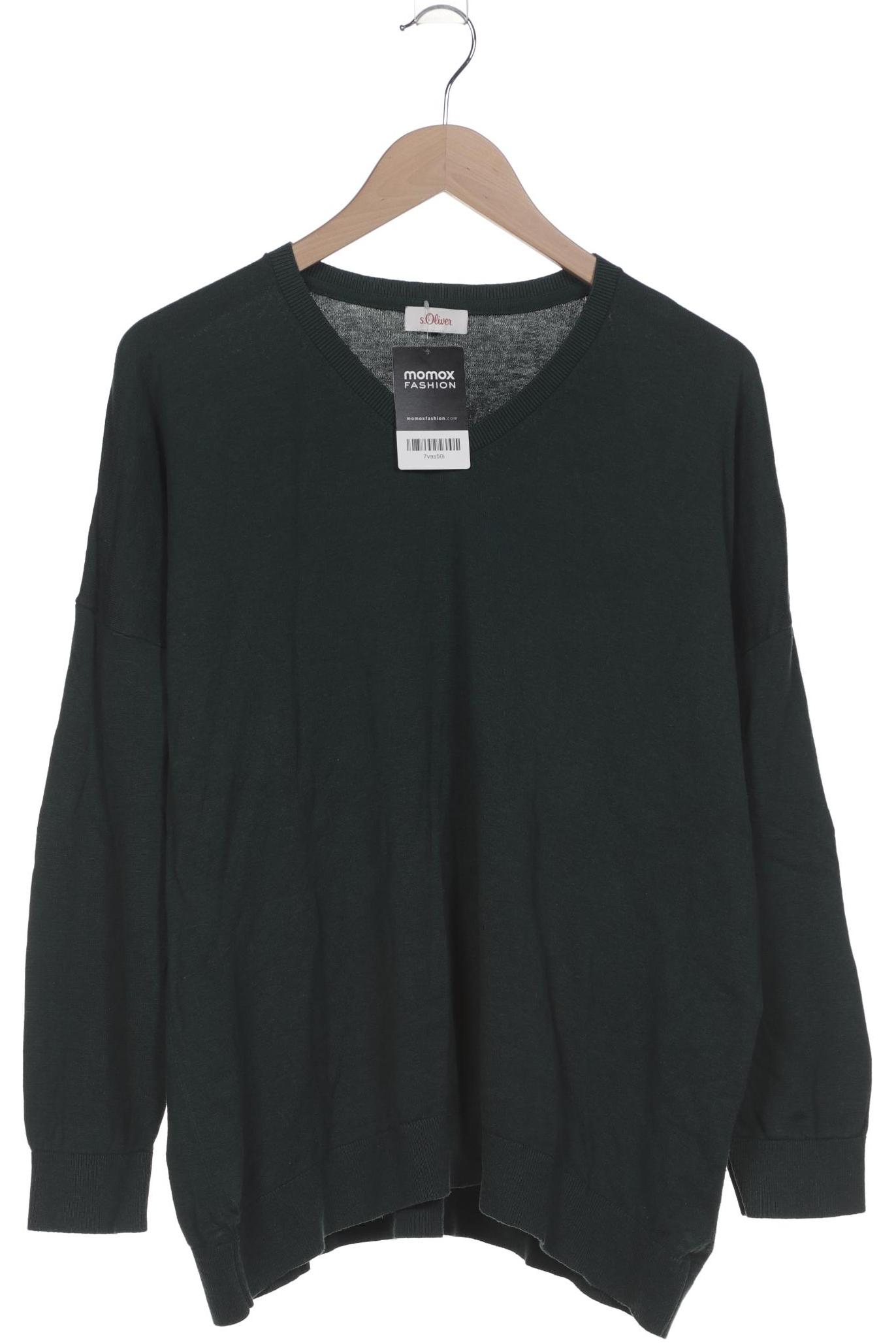 

s.Oliver Damen Pullover, grün, Gr. 48