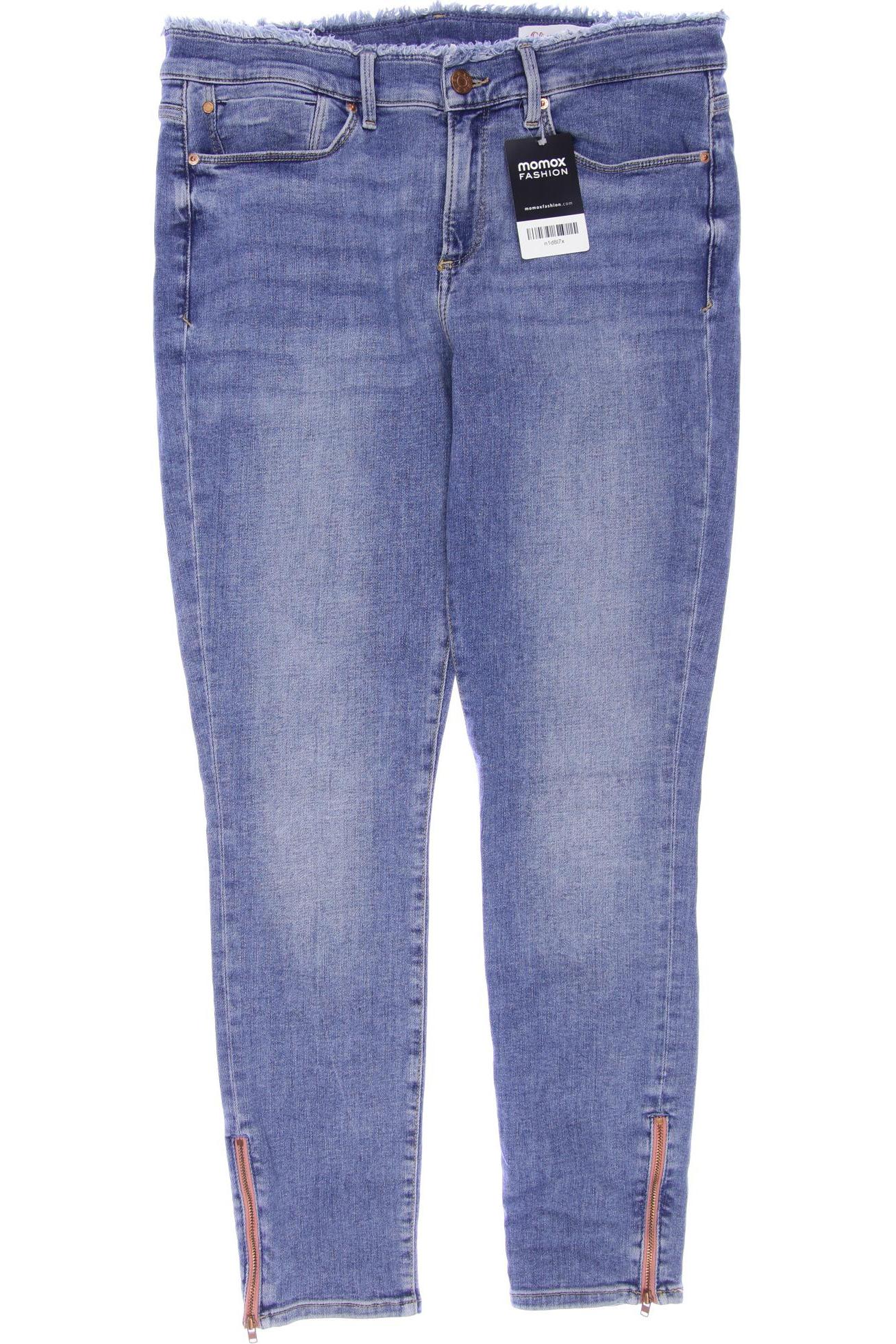 

s.Oliver Damen Jeans, blau