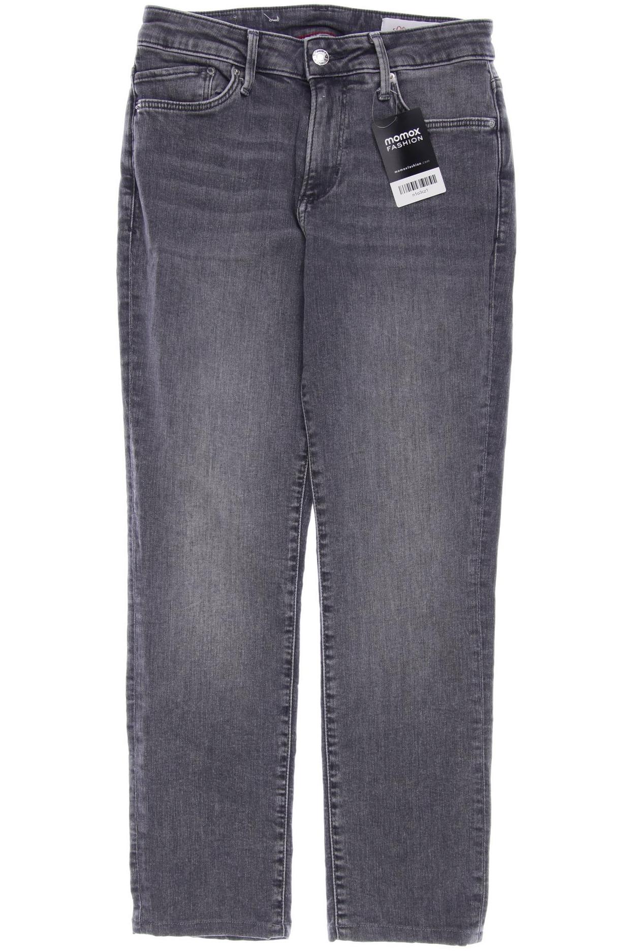 

s.Oliver Damen Jeans, grau