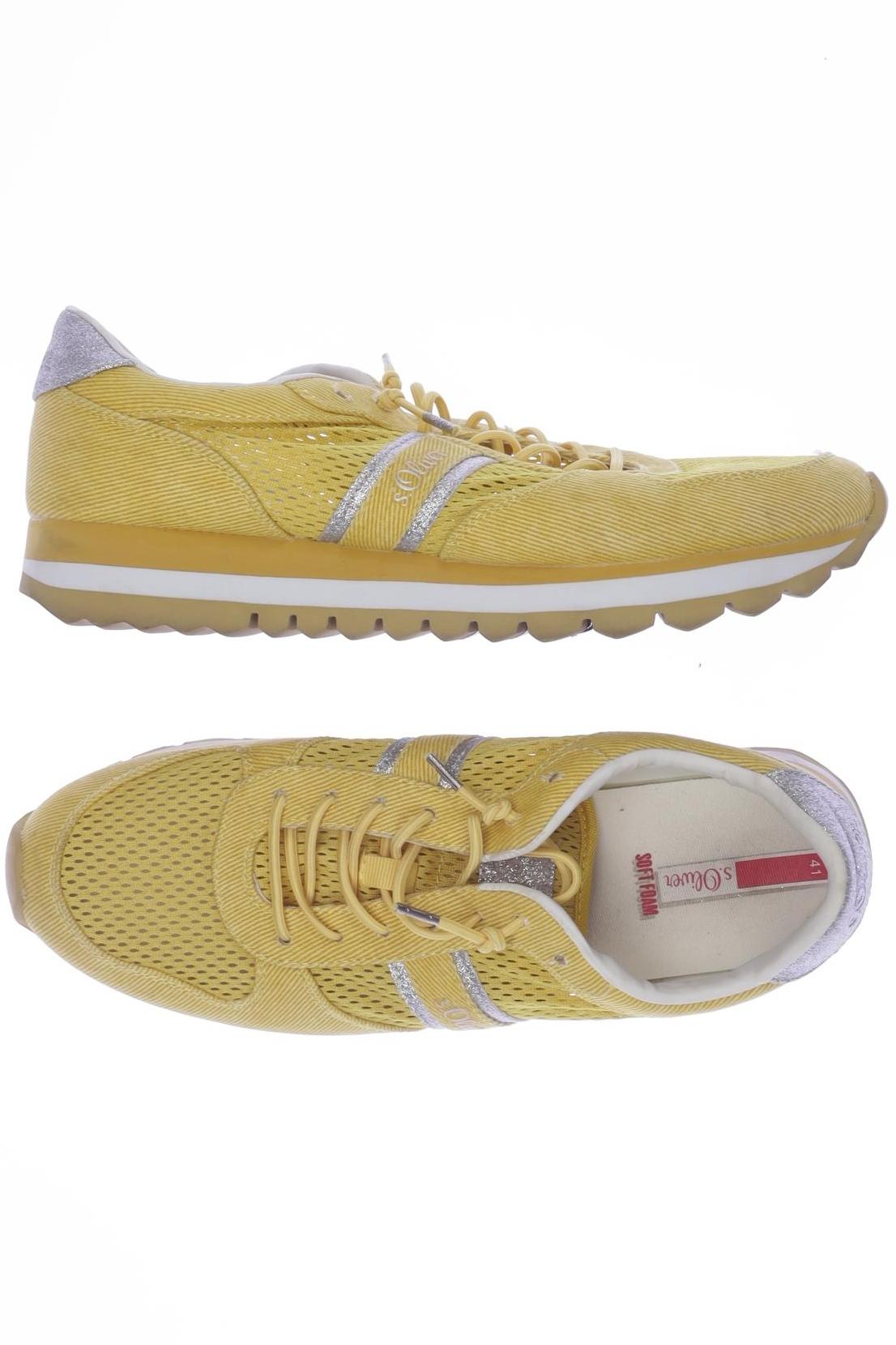 

s.Oliver Damen Sneakers, gelb, Gr. 41