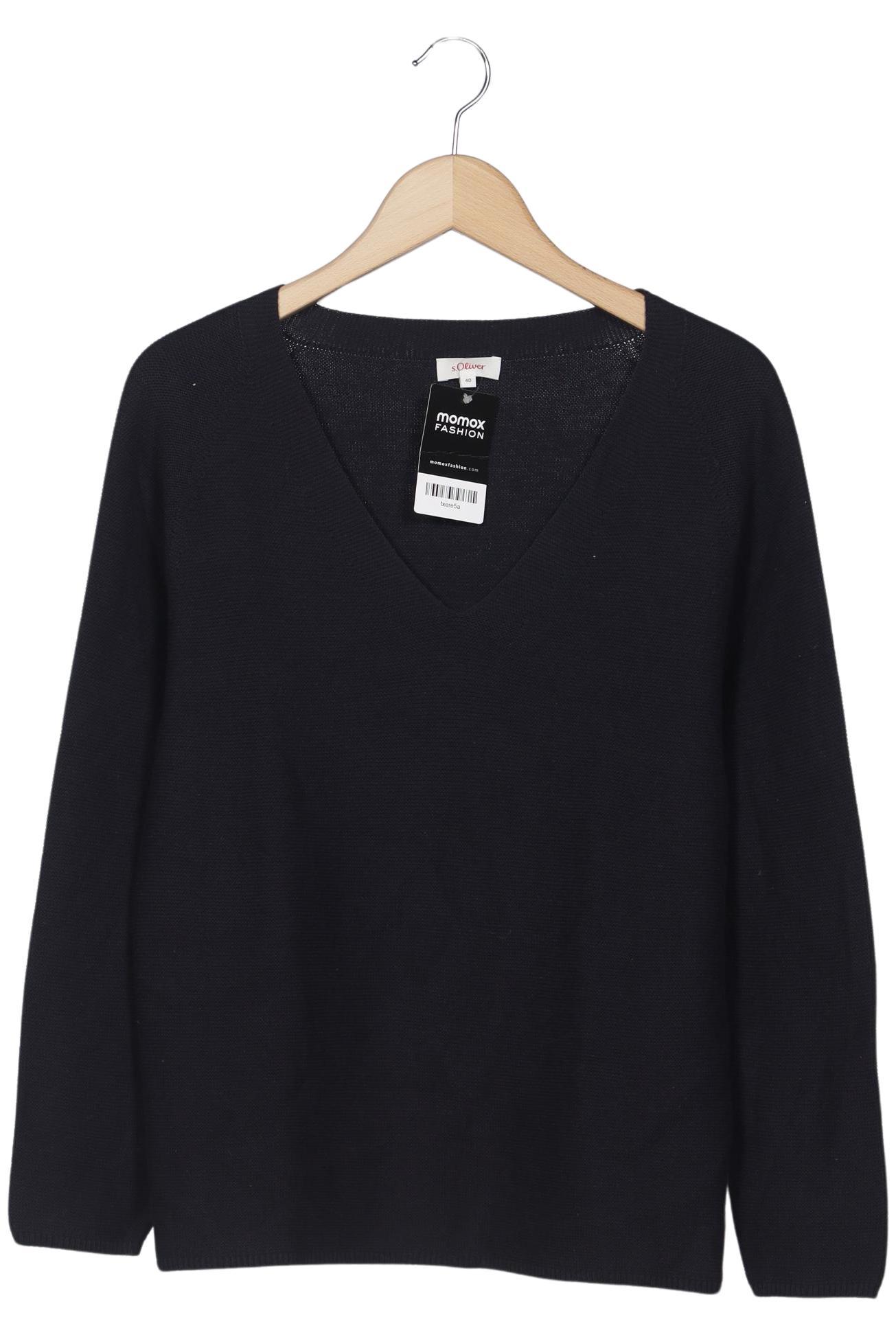 

s.Oliver Damen Pullover, marineblau, Gr. 40