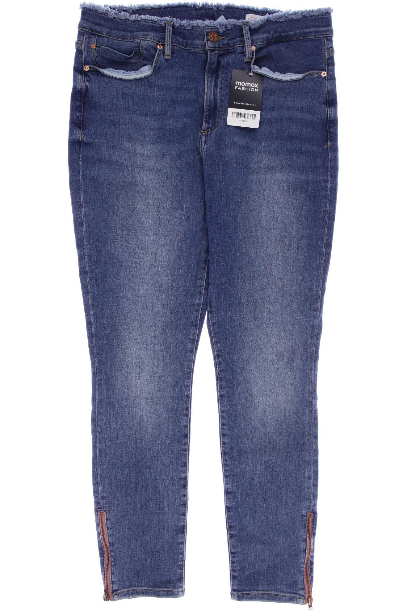 

s.Oliver Damen Jeans, blau