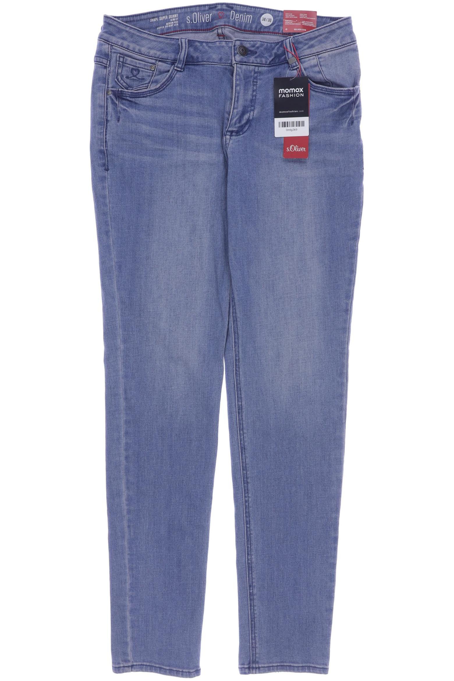 

s.Oliver Damen Jeans, blau