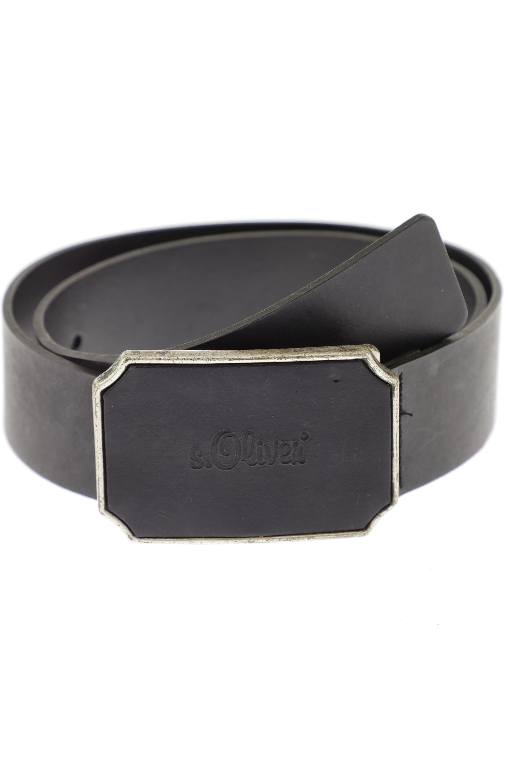 

s.Oliver Damen Gürtel, schwarz, Gr. 80
