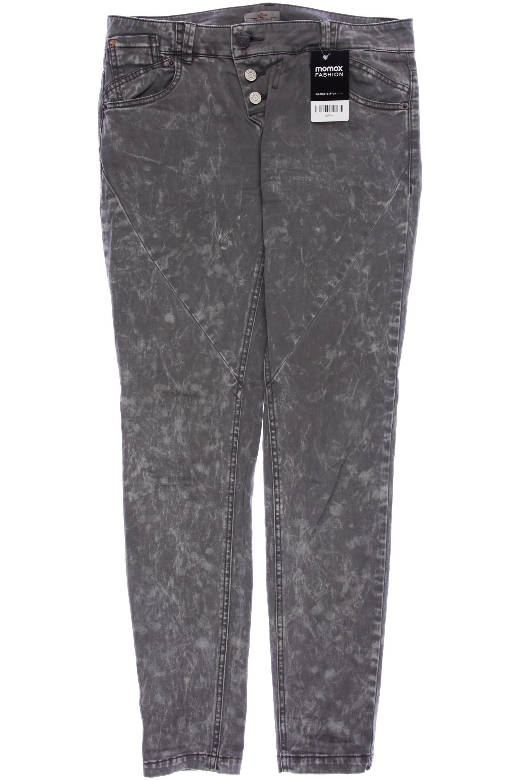 

s.Oliver Damen Stoffhose, grau, Gr. 36