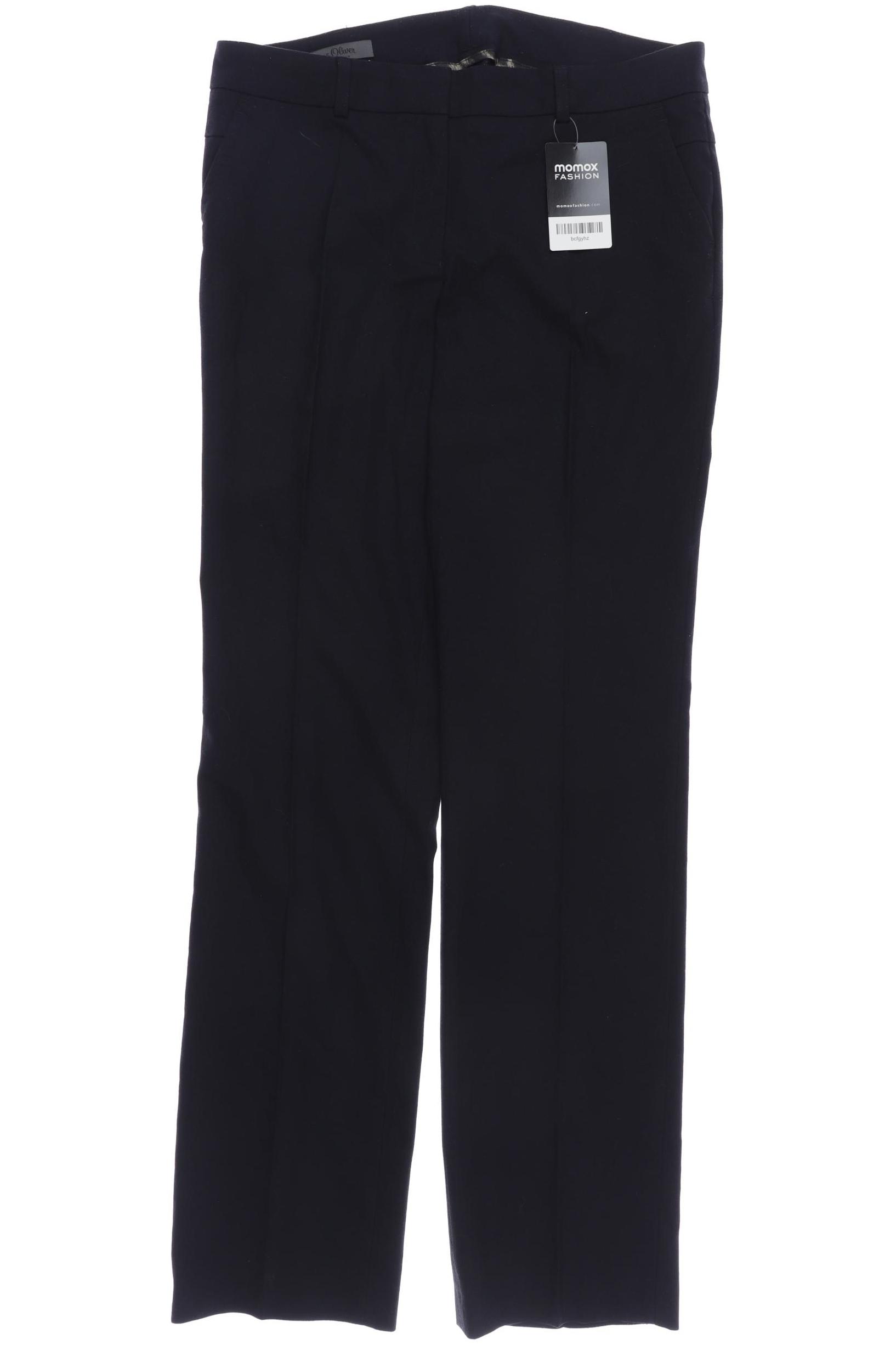

s.Oliver Damen Stoffhose, marineblau, Gr. 36