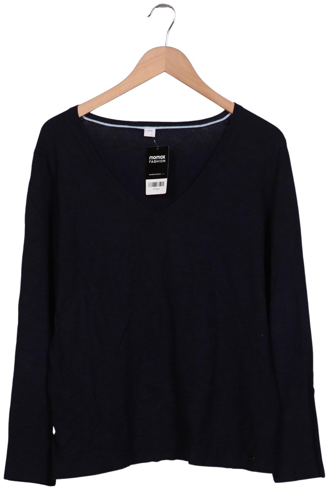 

s.Oliver Damen Pullover, marineblau, Gr. 46