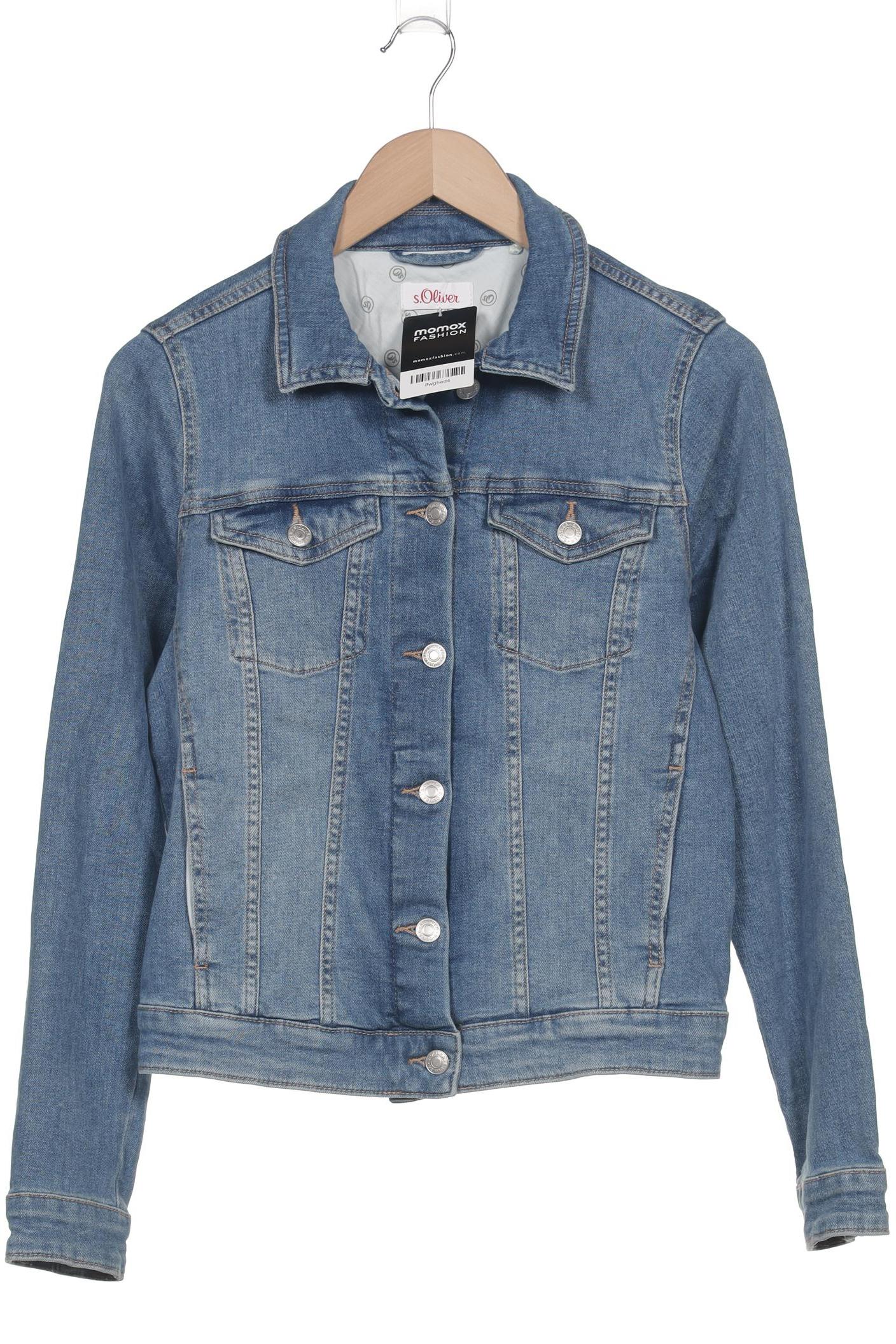 

s.Oliver Damen Jacke, blau, Gr. 38