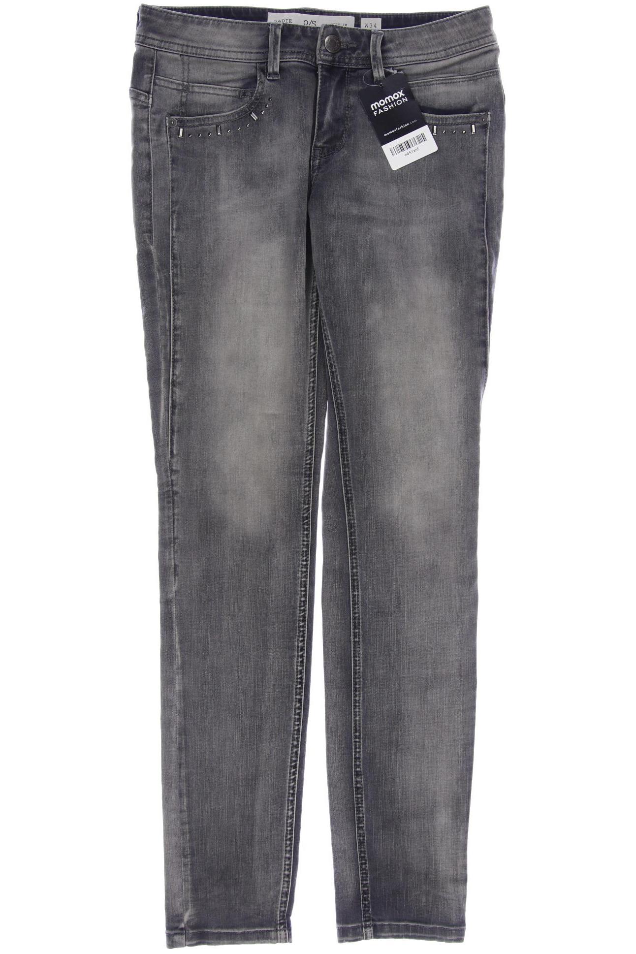 

s.Oliver Damen Jeans, grau