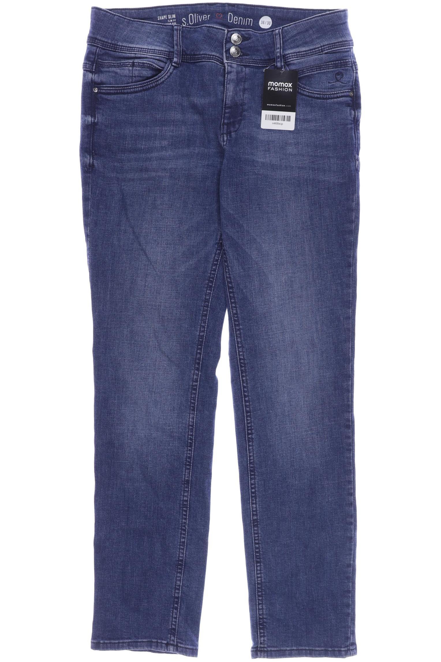 

s.Oliver Damen Jeans, blau