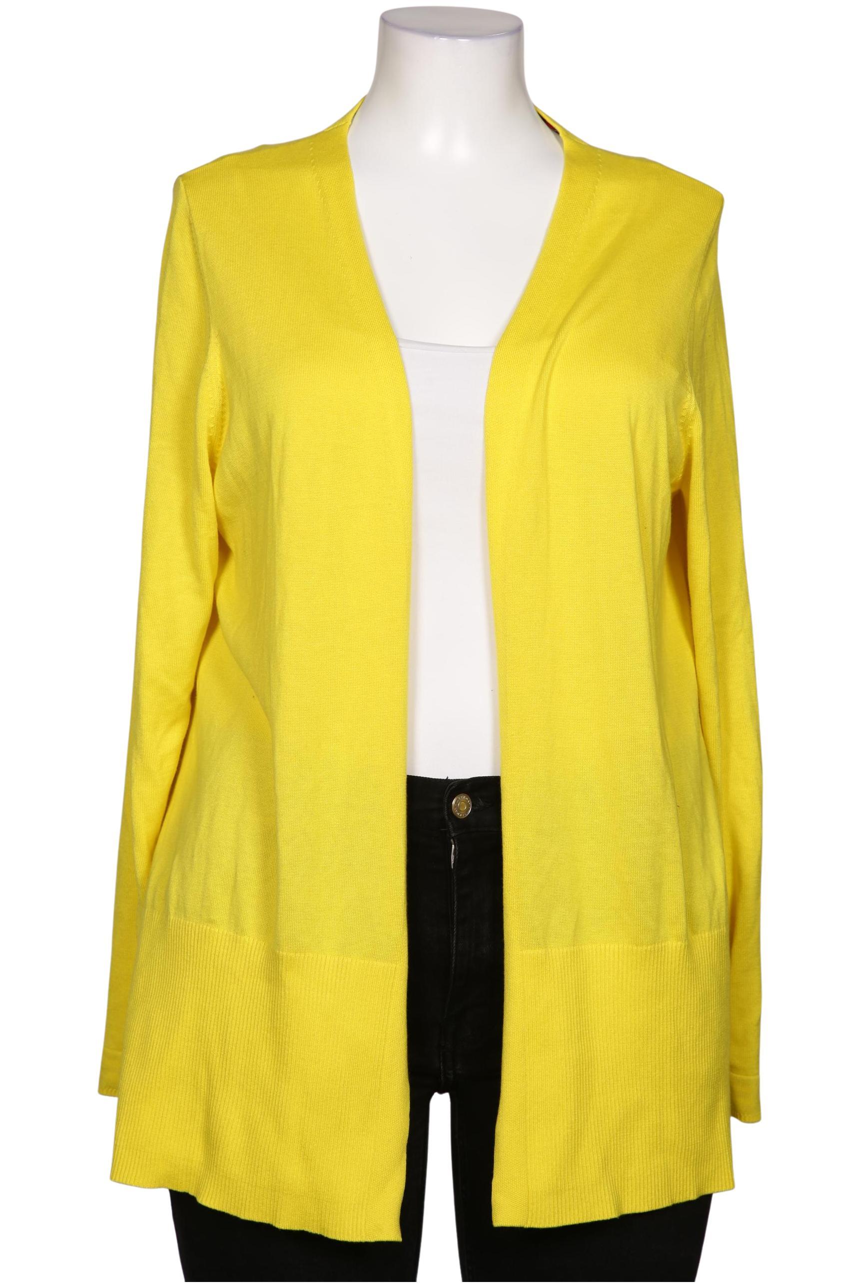 

s.Oliver Damen Strickjacke, gelb, Gr. 46