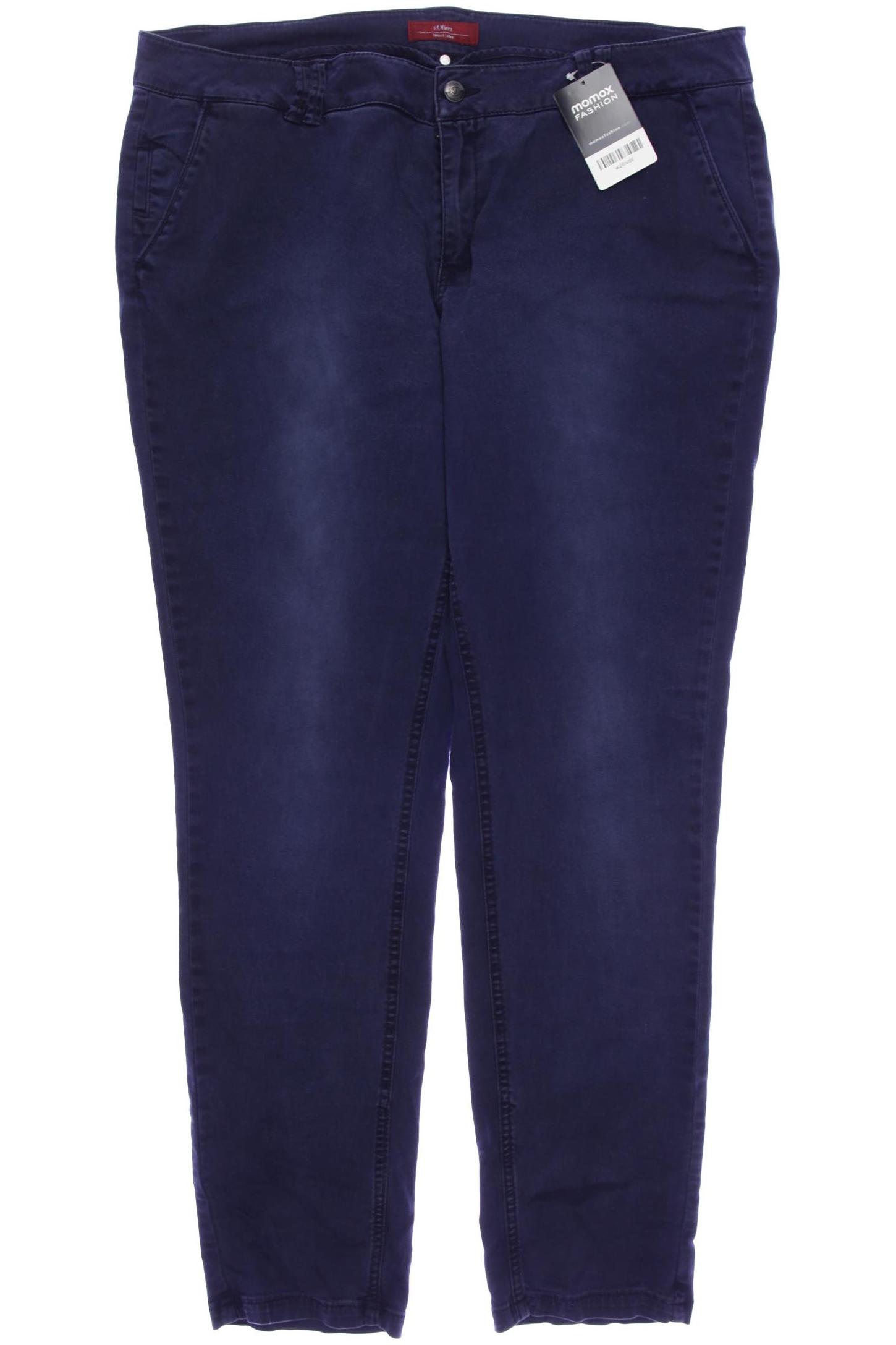 

s.Oliver Damen Stoffhose, marineblau, Gr. 44