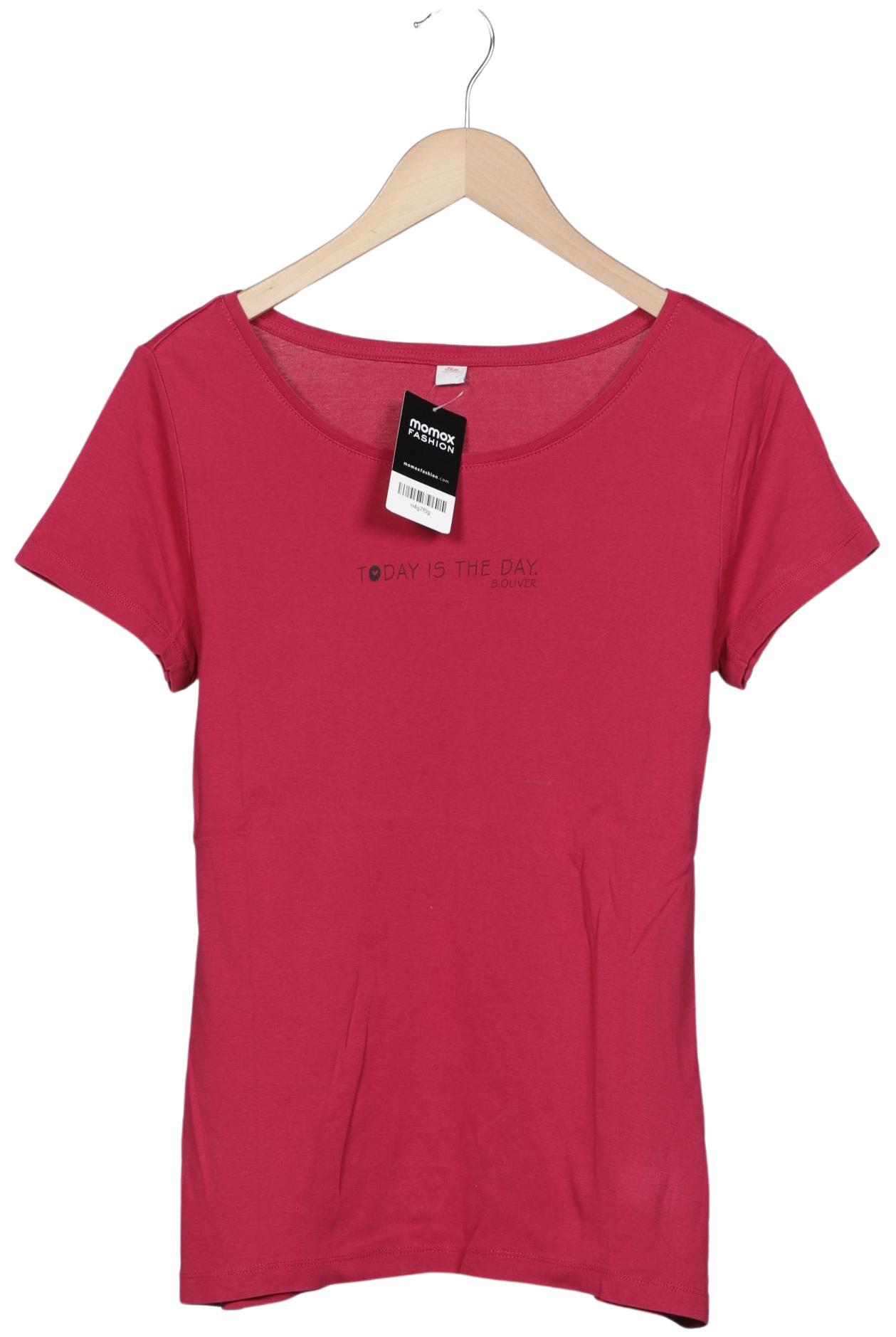 

s.Oliver Damen T-Shirt, pink, Gr. 42