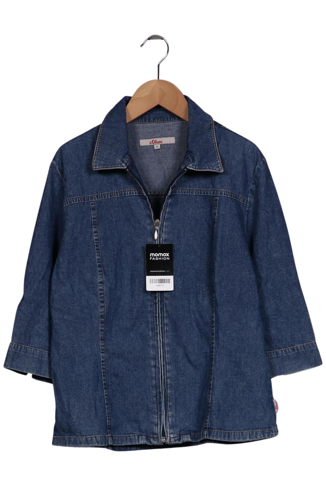 

s.Oliver Damen Jacke, blau, Gr. 42