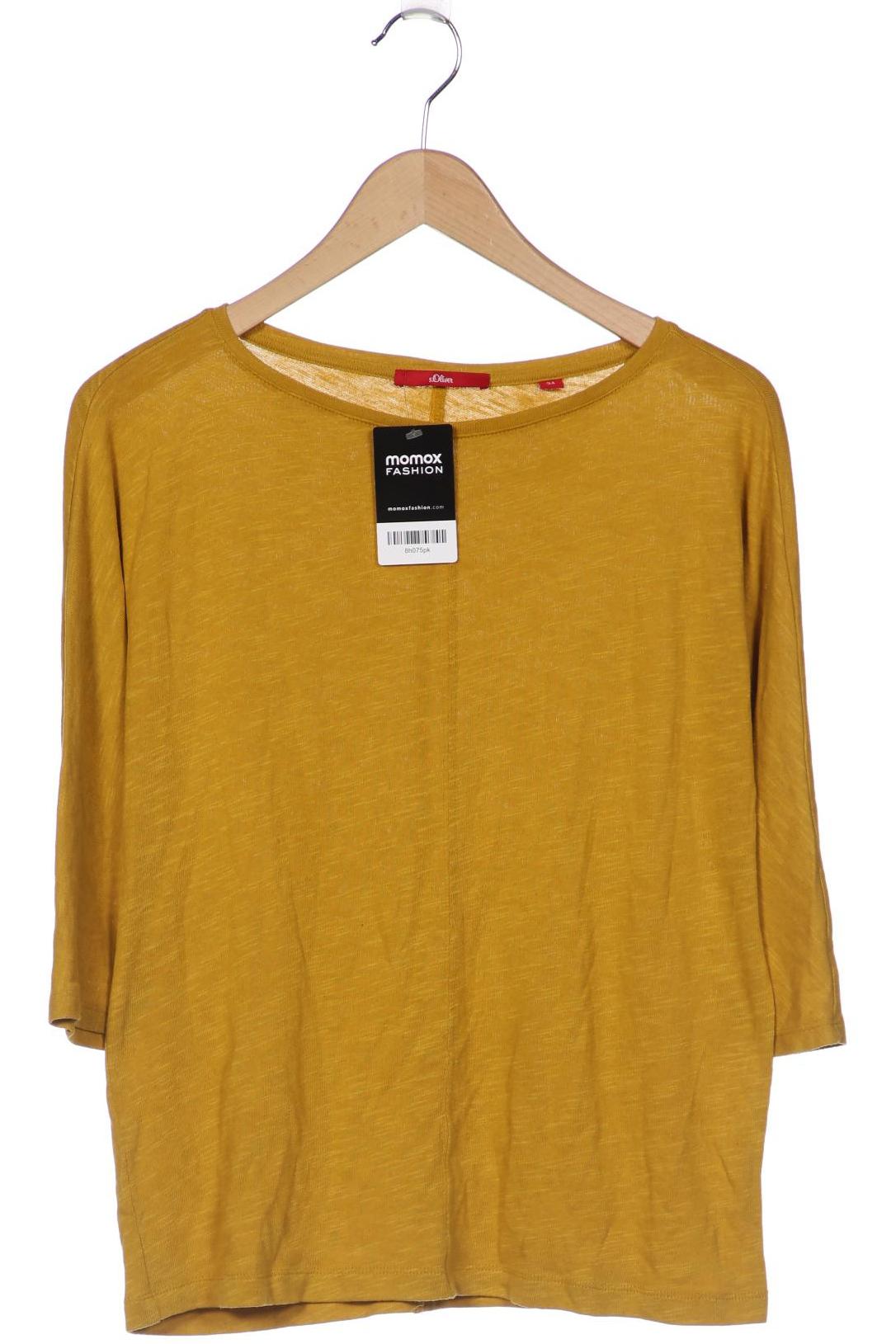 

s.Oliver Damen Pullover, gelb