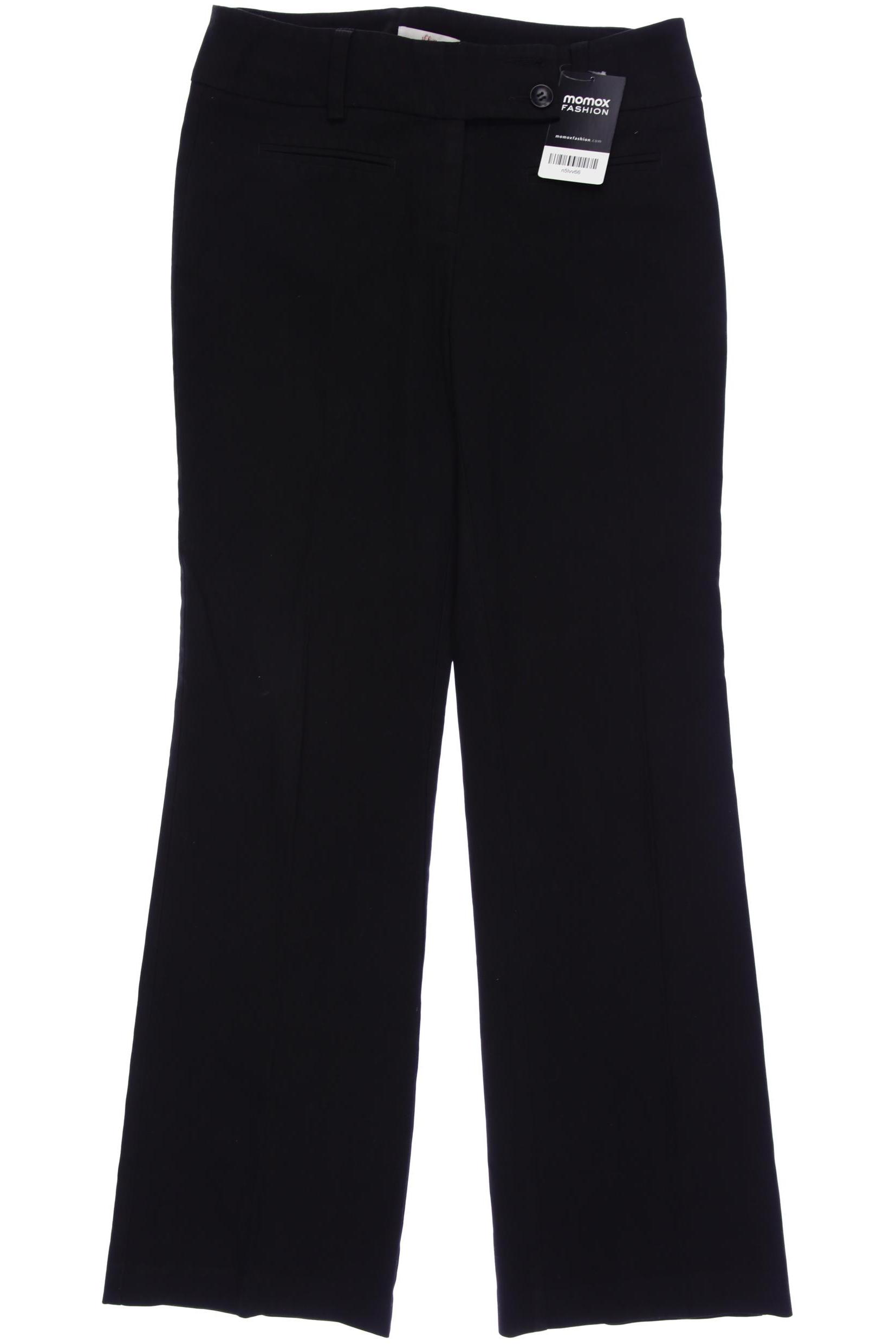 

s.Oliver Damen Stoffhose, schwarz, Gr. 34