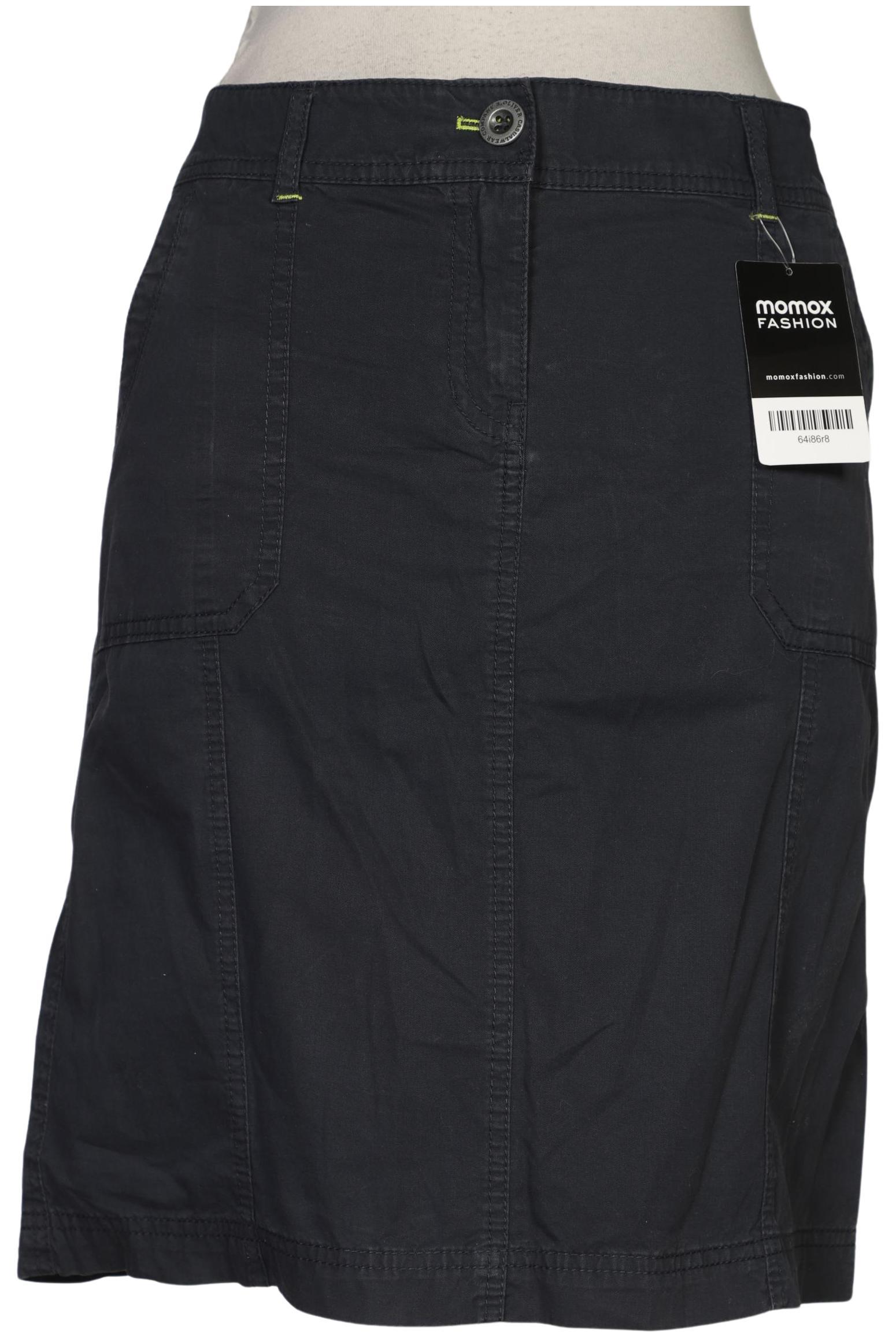 

s.Oliver Damen Rock, marineblau, Gr. 40