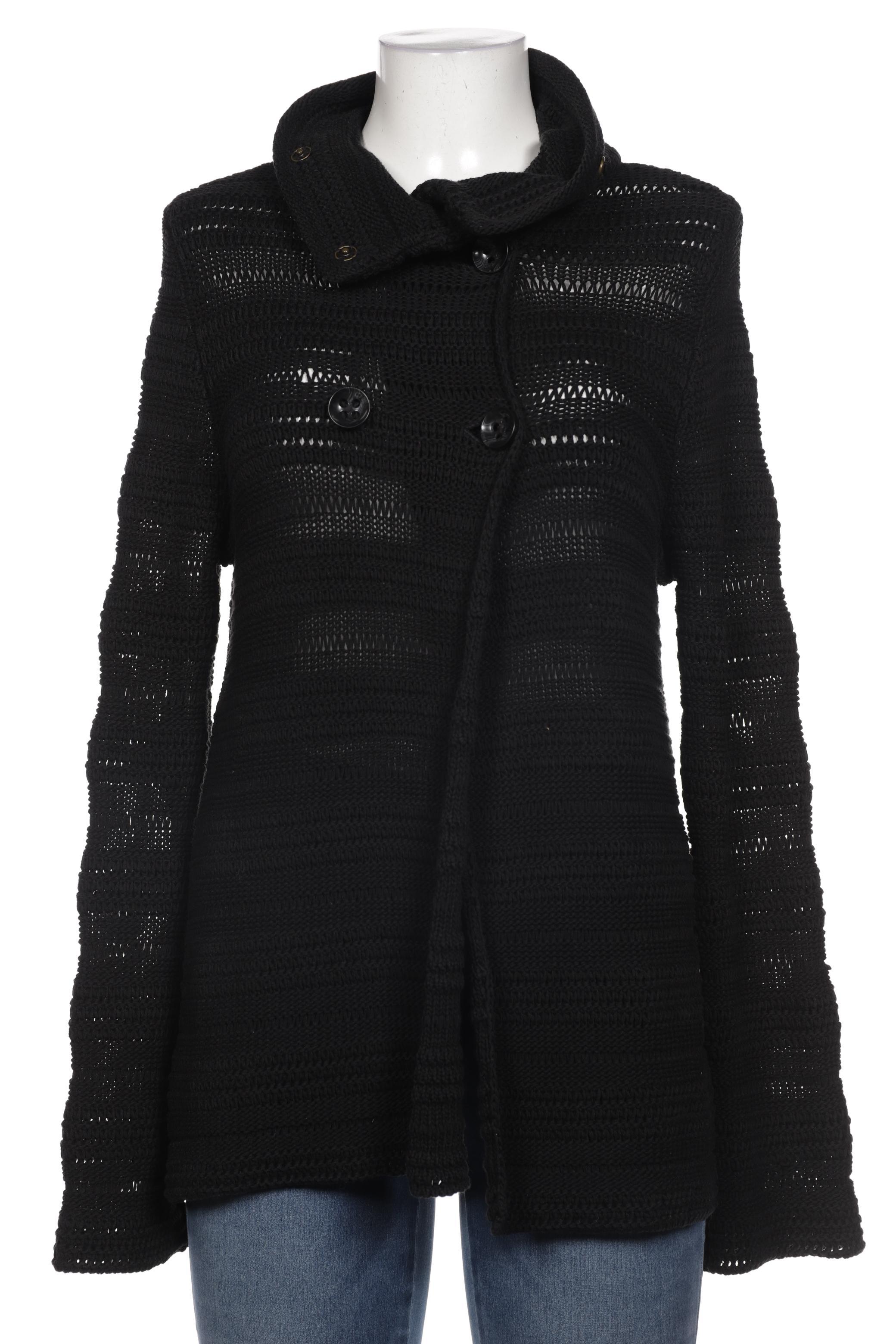 

s.Oliver Damen Strickjacke, schwarz, Gr. 42