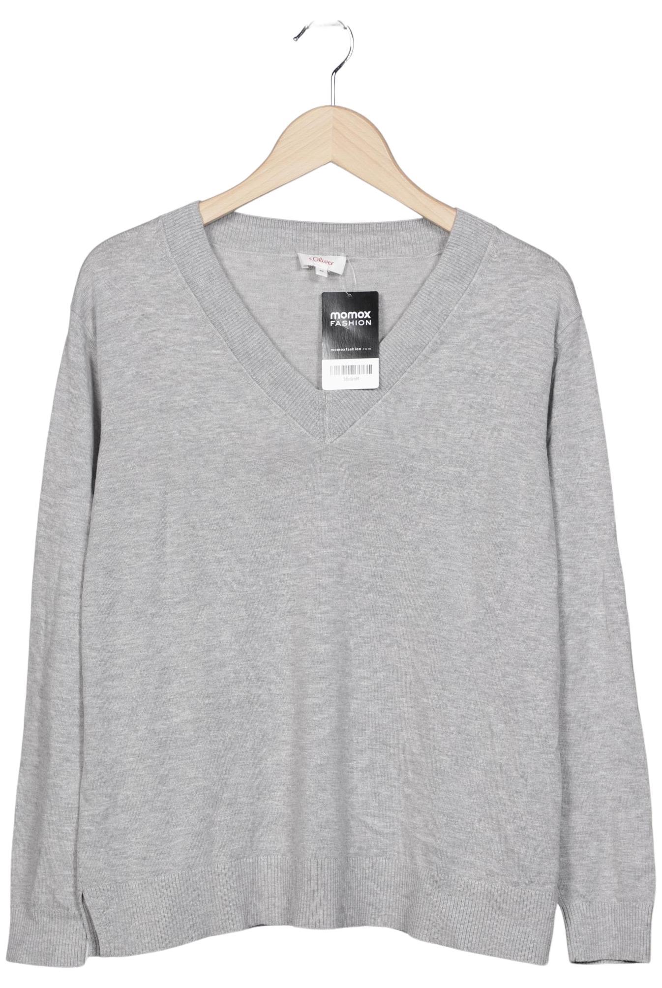 

s.Oliver Damen Pullover, grau, Gr. 42