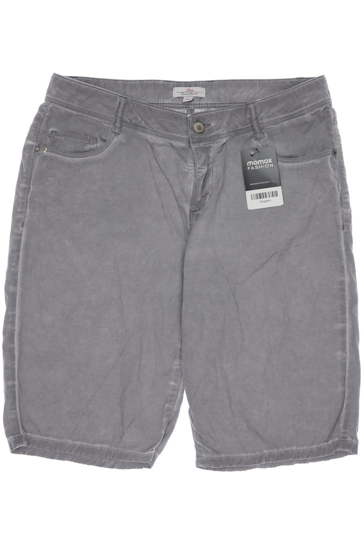 

s.Oliver Damen Shorts, grau, Gr. 38
