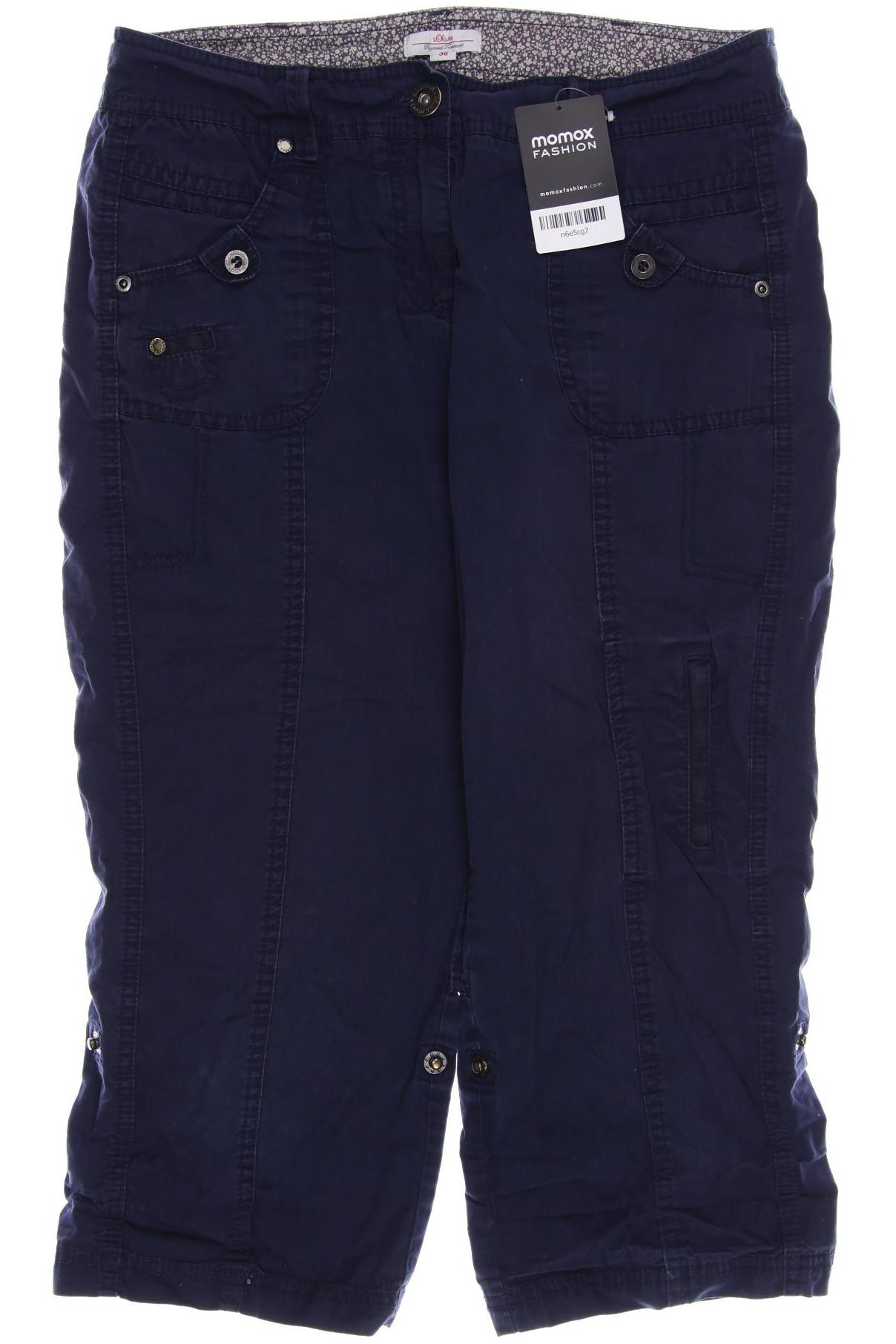 

s.Oliver Damen Shorts, marineblau