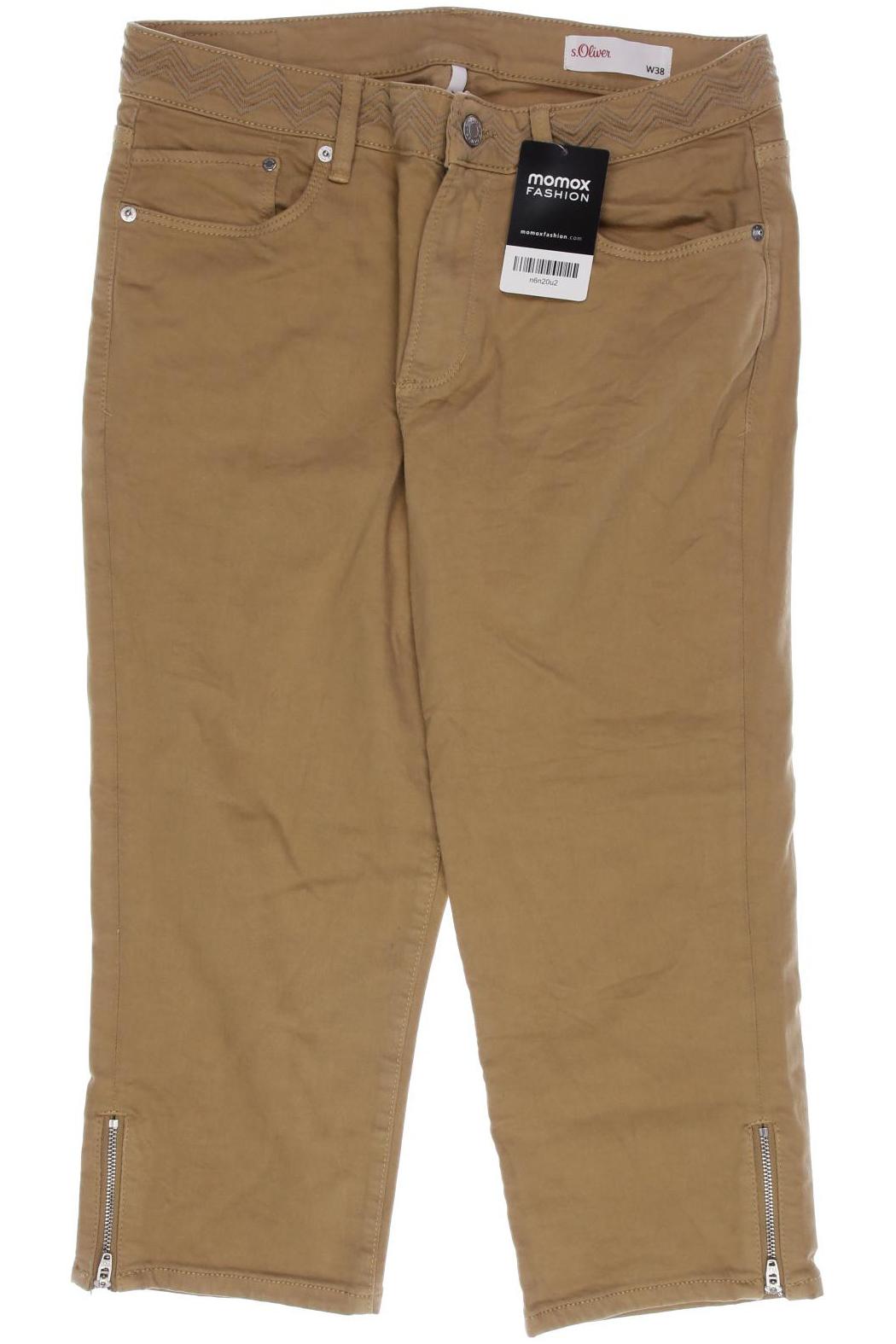 

s.Oliver Damen Shorts, beige, Gr. 38