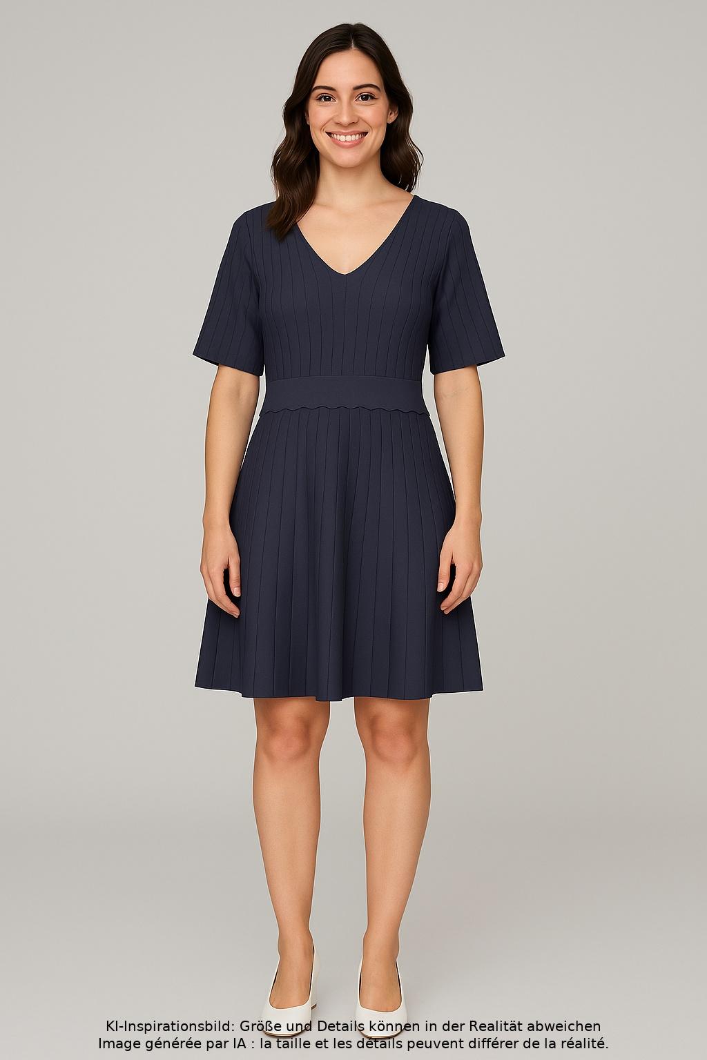 

s.Oliver Damen Kleid, marineblau, Gr. 46